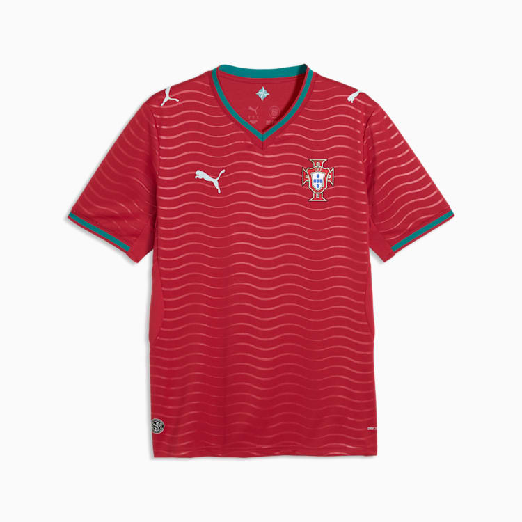 Puma Portugal 26 Men's Replica Home Jersey - 783278-01-PUMA by Puma | Available at Niky's Sports