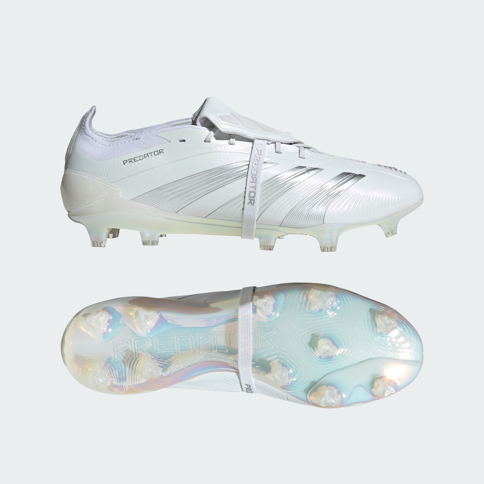 White predator cleats hot sale