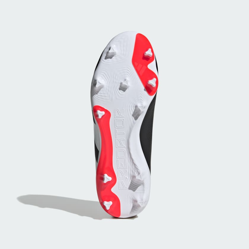 adidas PREDATOR 24 LEAGUE KIDS LACELESS FIRM GROUND CLEATS - IG7754-ADIDAS by adidas | Available at Niky's Sports