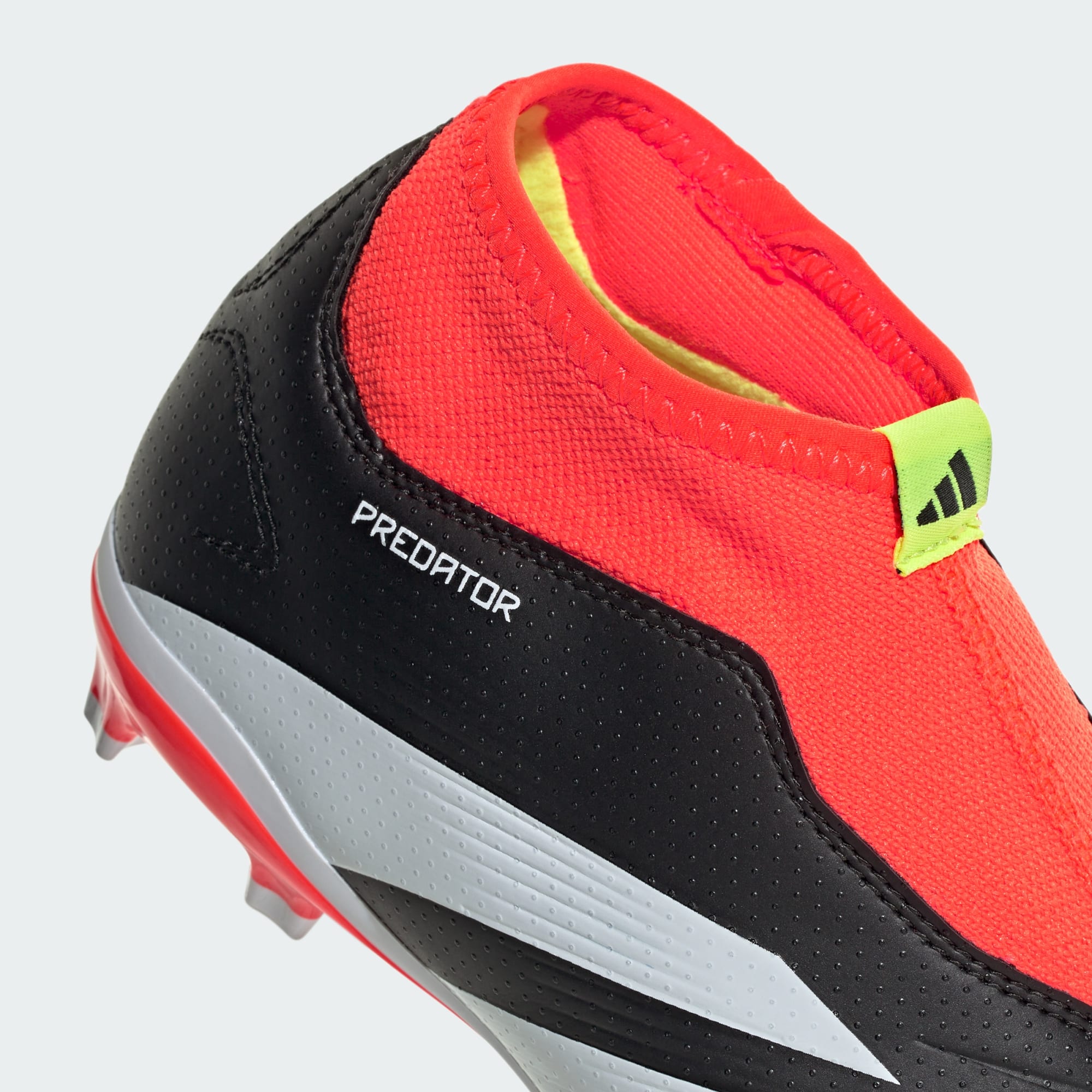 adidas PREDATOR 24 LEAGUE KIDS LACELESS FIRM GROUND CLEATS - IG7754-ADIDAS by adidas | Available at Niky's Sports