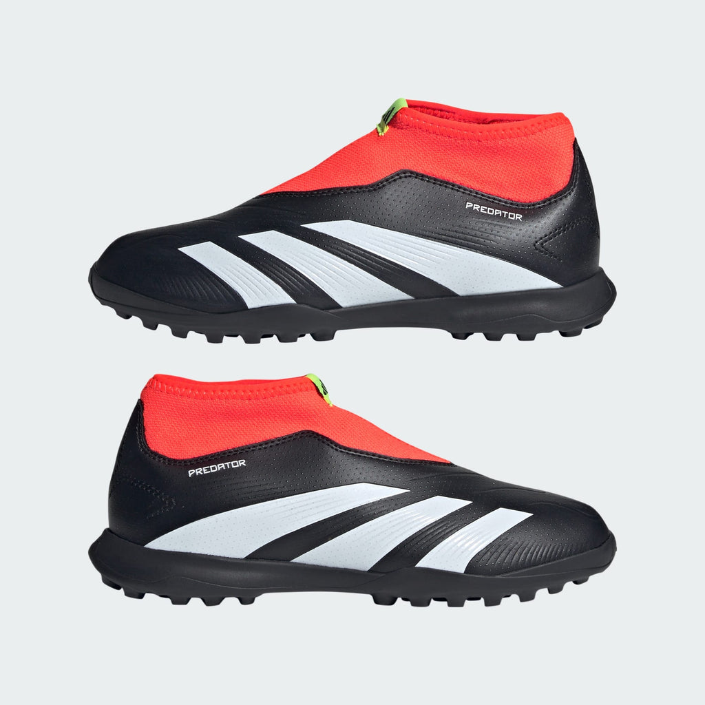 adidas PREDATOR 24 LEAGUE KIDS LACELESS TURF SOCCER SHOES - IG5431-ADIDAS by adidas | Available at Niky's Sports