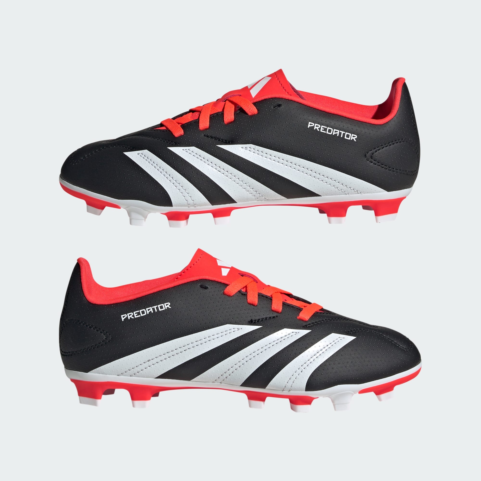 adidas PREDATOR CLUB KIDS FIRM GROUND SOCCER CLEATS - IG5429-ADIDAS by adidas | Available at Niky's Sports