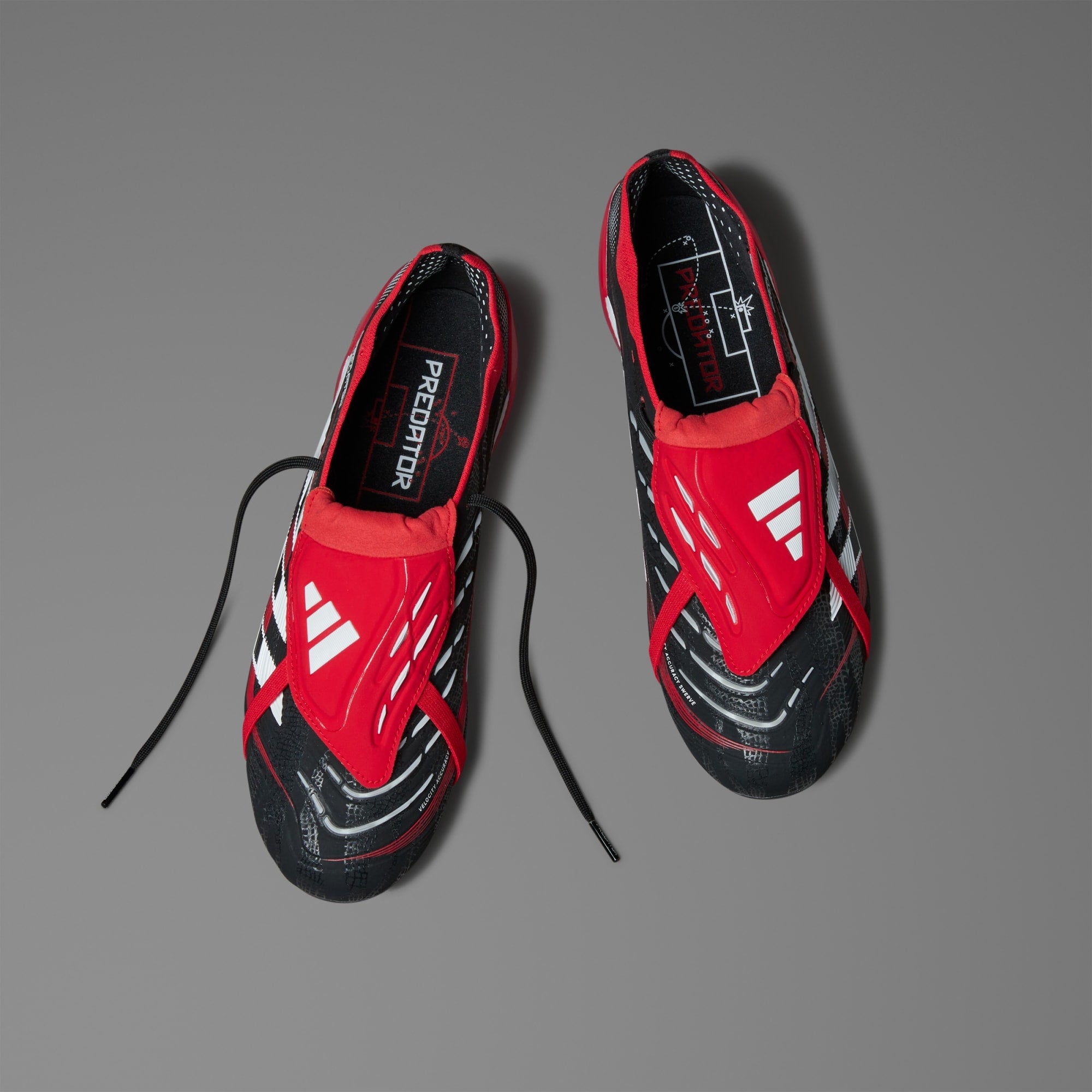 adidas Predator Elite Fold-Over Tongue Firm Ground BWR Cleats - JH9258-ADIDAS by adidas | Available at Niky's Sports