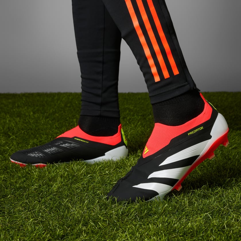 adidas PREDATOR ELITE Laceless FirmGround Soccer Cleats - IE1805-ADIDAS by adidas | Available at Niky's Sports