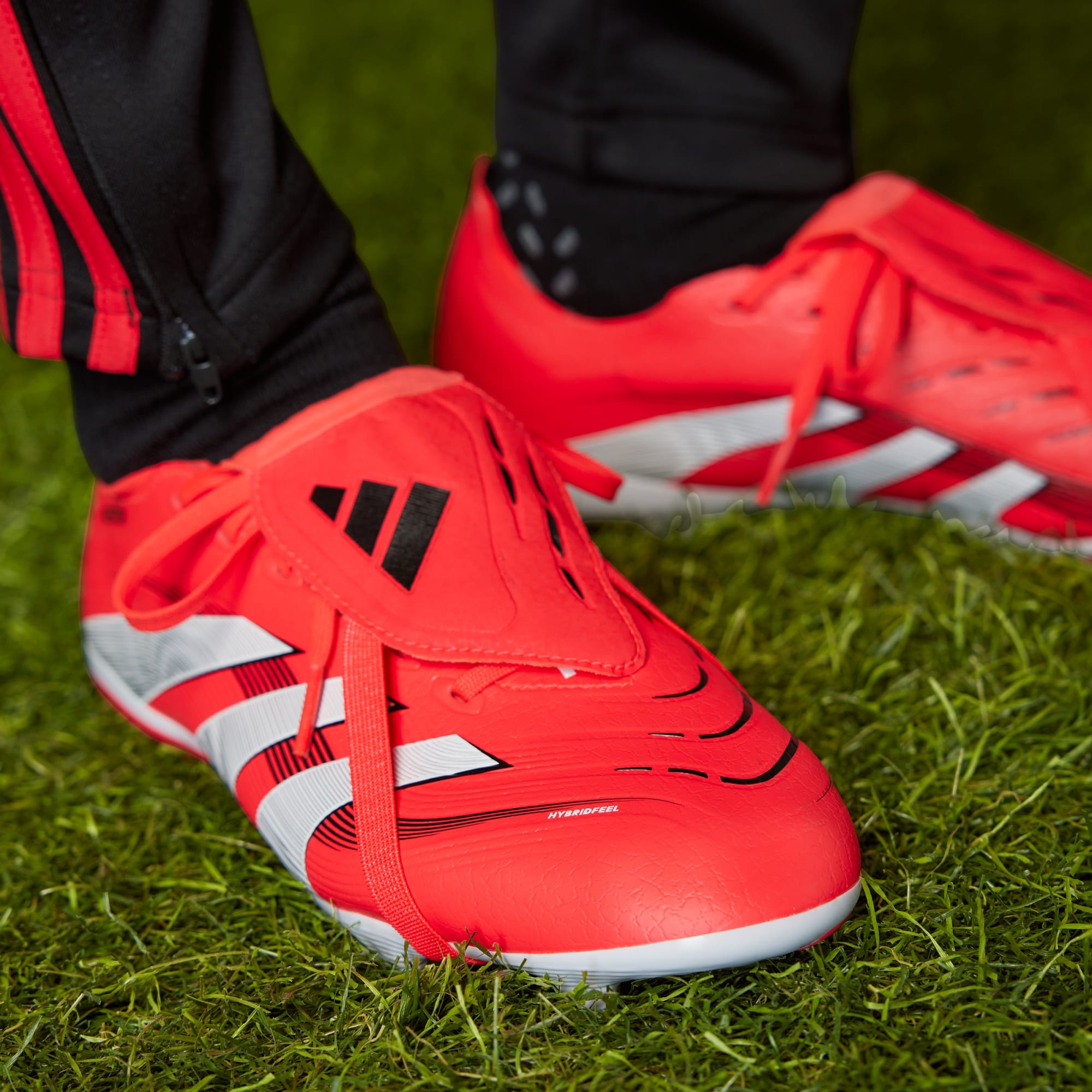 adidas Predator League Fold-Over Tongue Firm/Multi-Ground Cleats - ID1319-ADIDAS by adidas | Available at Niky's Sports