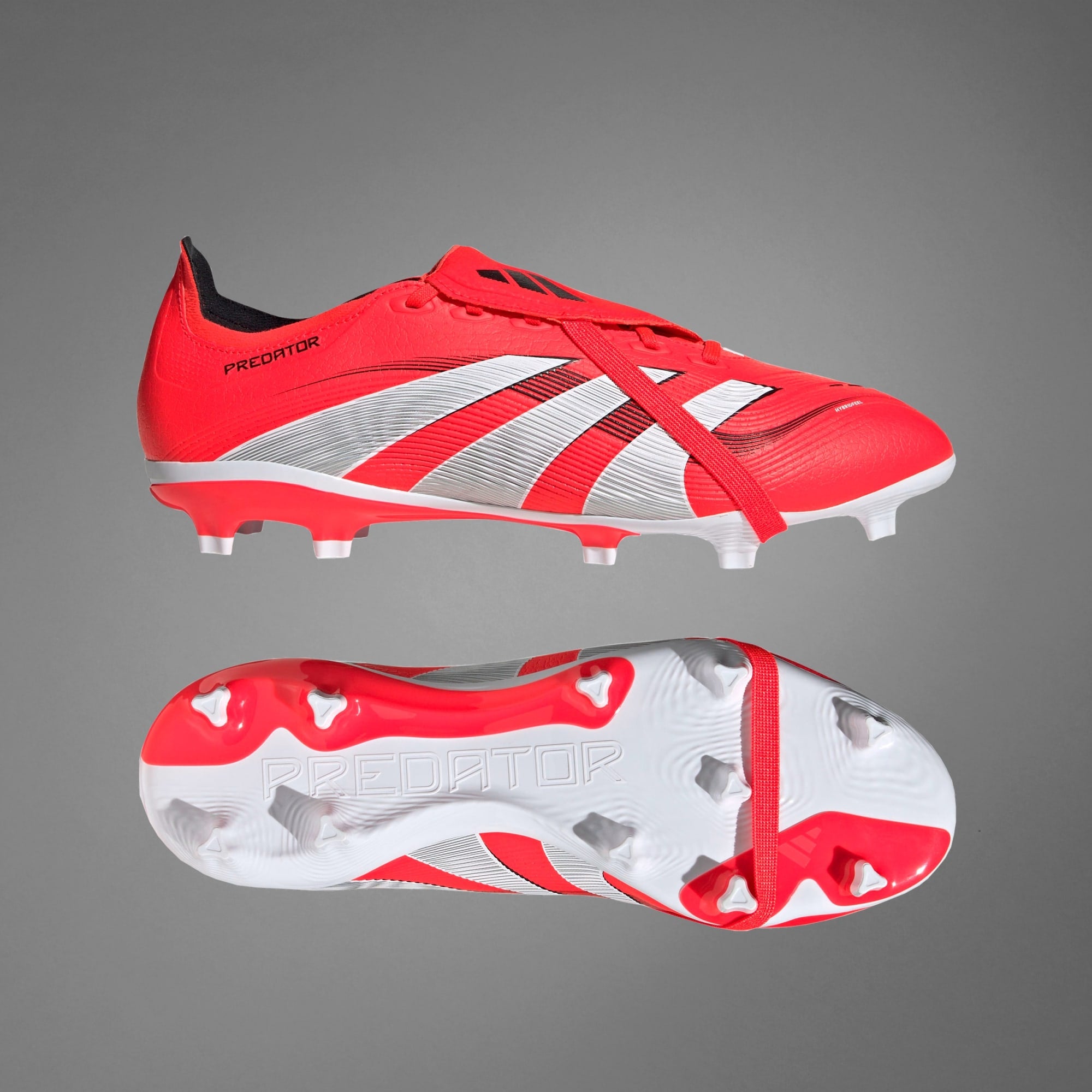 adidas Predator League Fold-Over Tongue Firm/Multi-Ground Cleats - ID1319-ADIDAS by adidas | Available at Niky's Sports