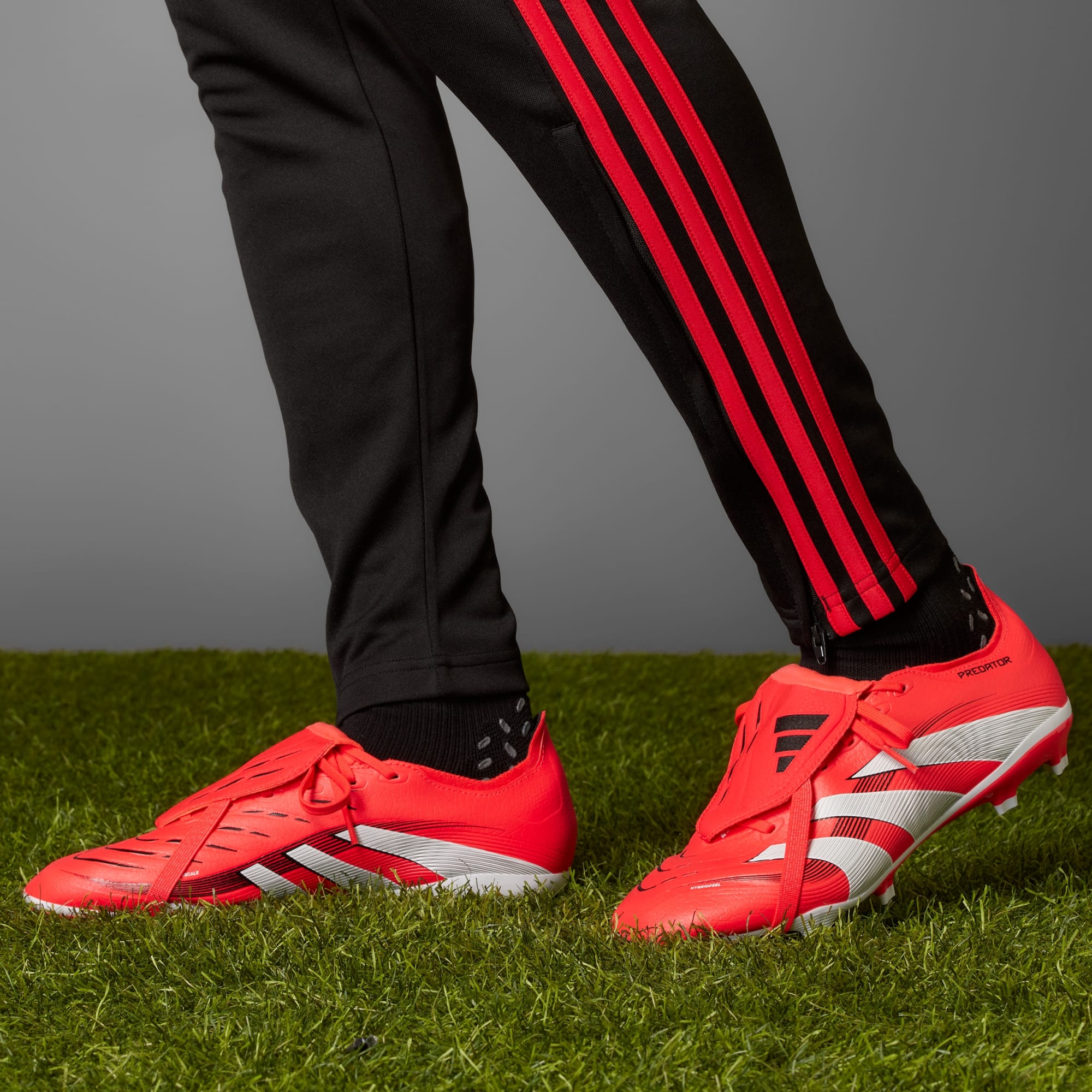 adidas Predator League Fold-Over Tongue Firm/Multi-Ground Cleats - ID1319-ADIDAS by adidas | Available at Niky's Sports