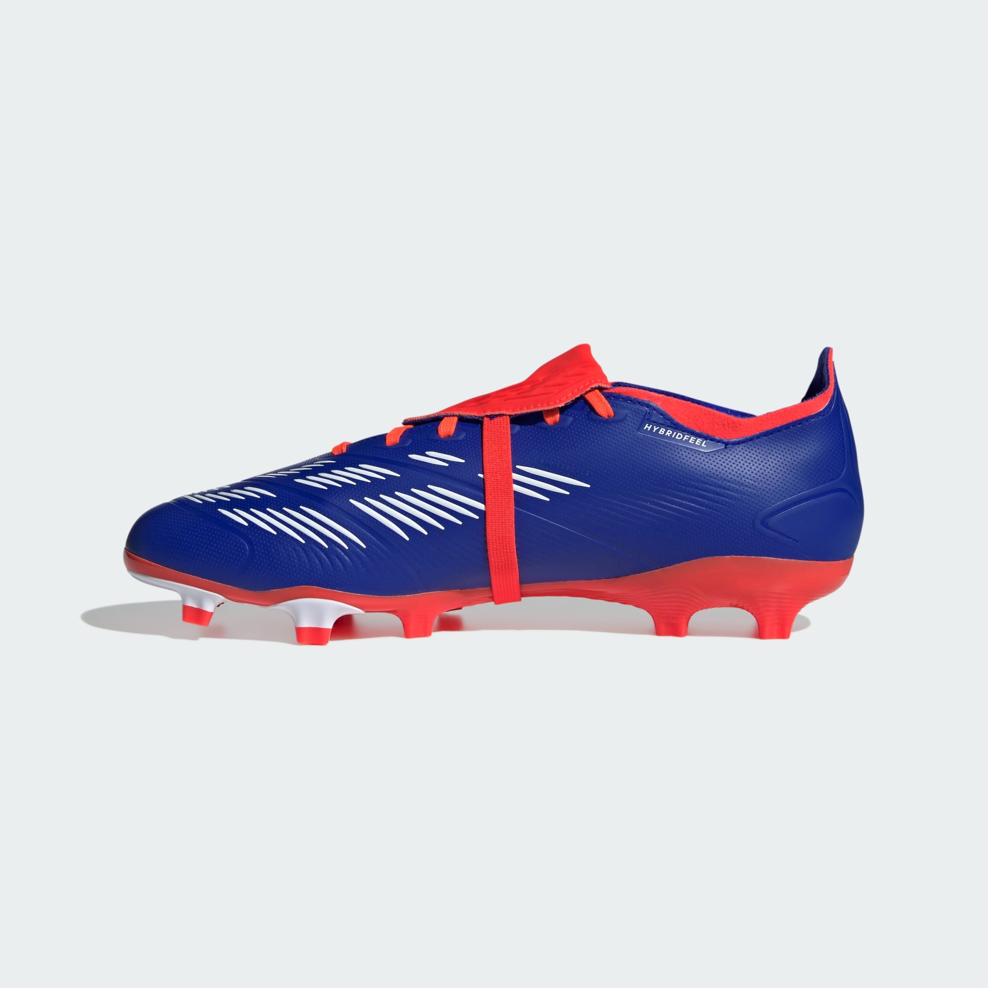 adidas Men's Predator League Foldover Tongue FG/MG Off White/Core Black -  6.5