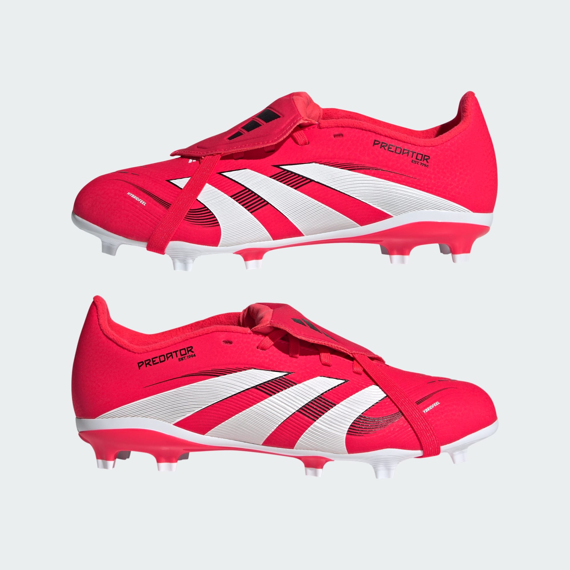 adidas Predator League Fold-Over Tongue Firm Ground Soccer Cleats Kids - ID3830-ADIDAS by adidas | Available at Niky's Sports