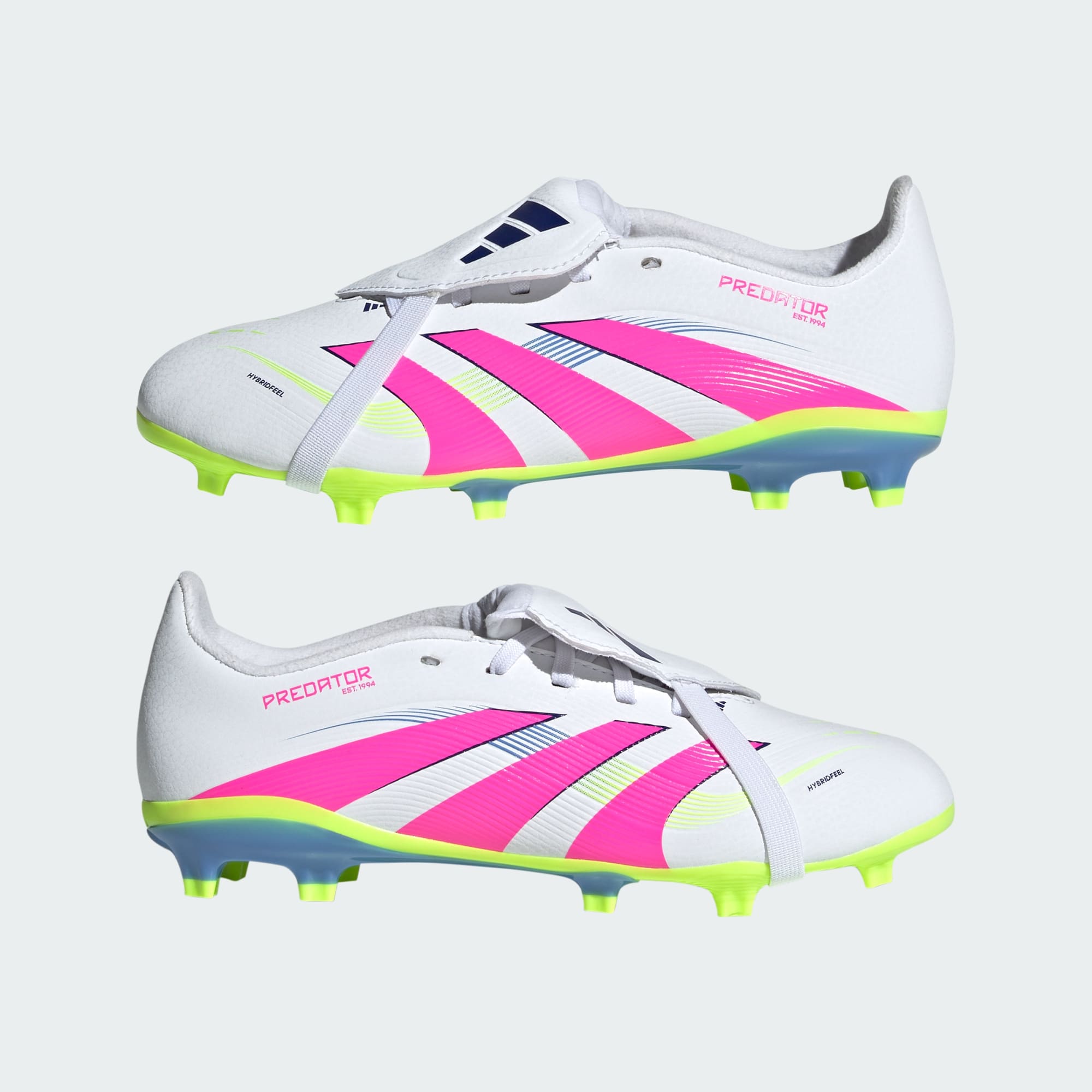 adidas Predator League Fold-Over Tongue Firm Ground Soccer Cleats Kids - ID3831-ADIDAS by adidas | Available at Niky's Sports