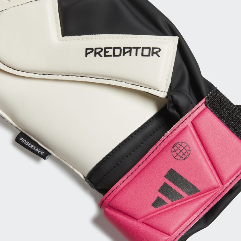 adidas PREDATOR MATCH YOUTH FINGERSAVE GOALKEEPER GLOVES