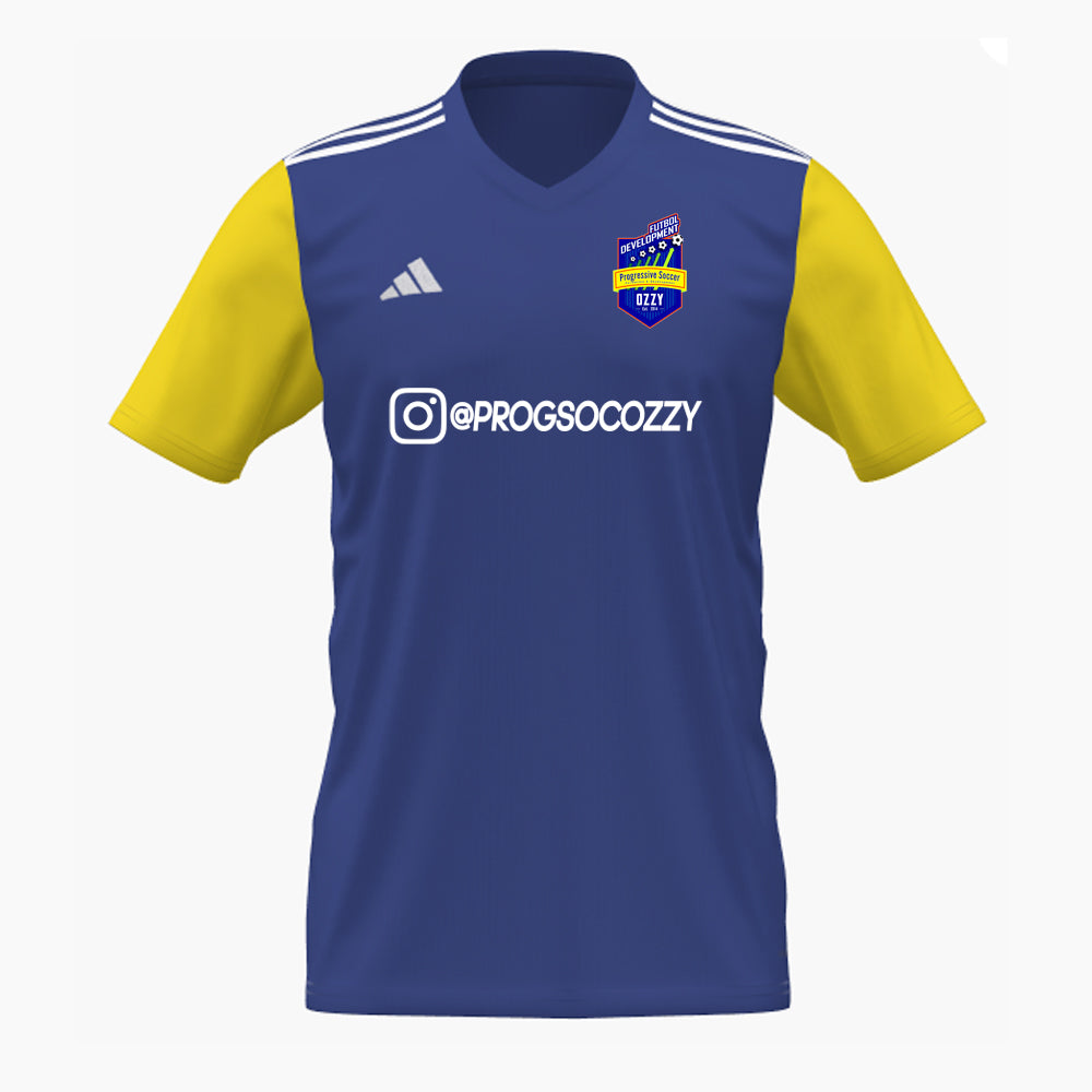 adidas Progressive Soccer Game Jersey Blue - PSOJSYBL by Niky's Sports | Available at Niky's Sports