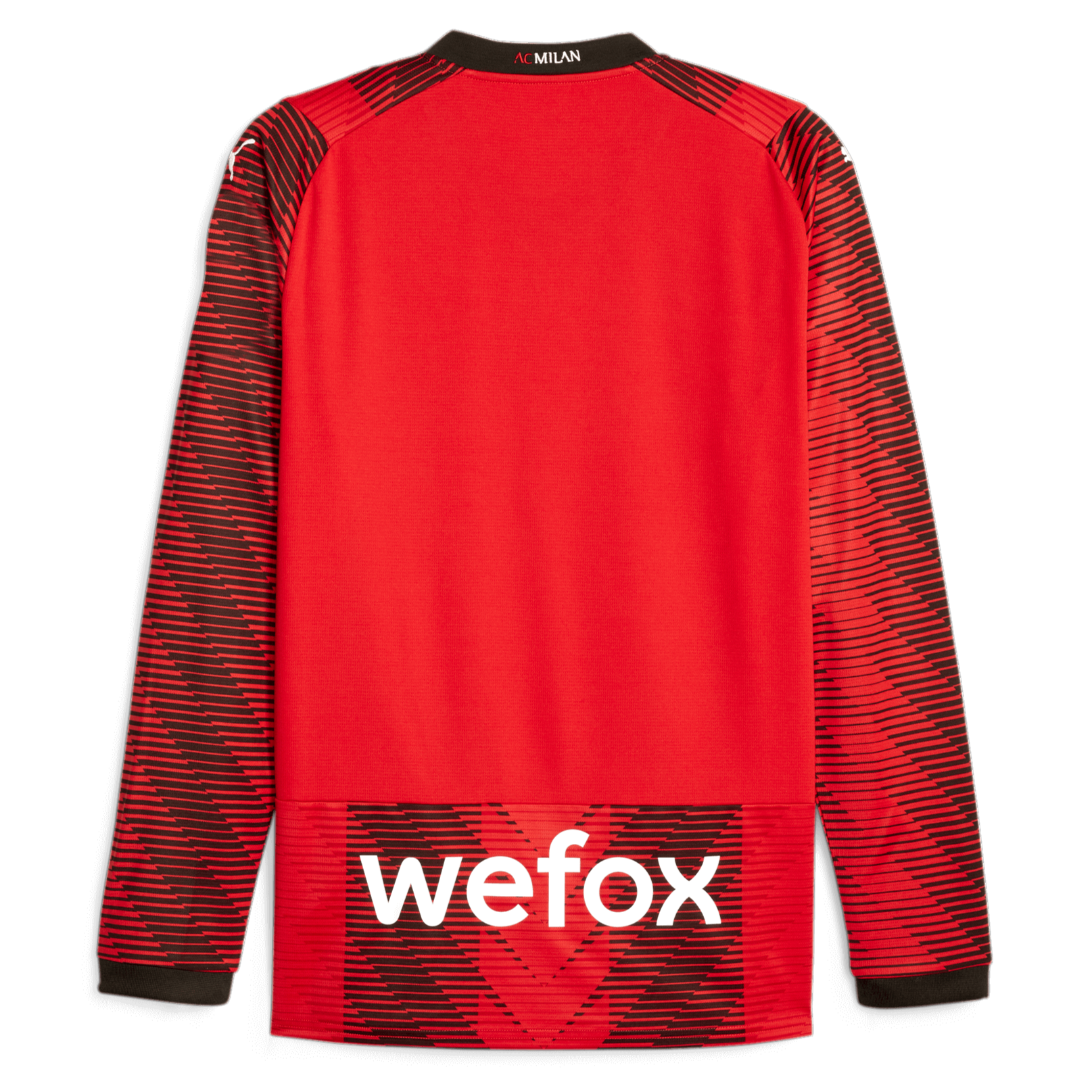 Puma AC Milan Home Stadium Long Sleeve Jersey 23/24