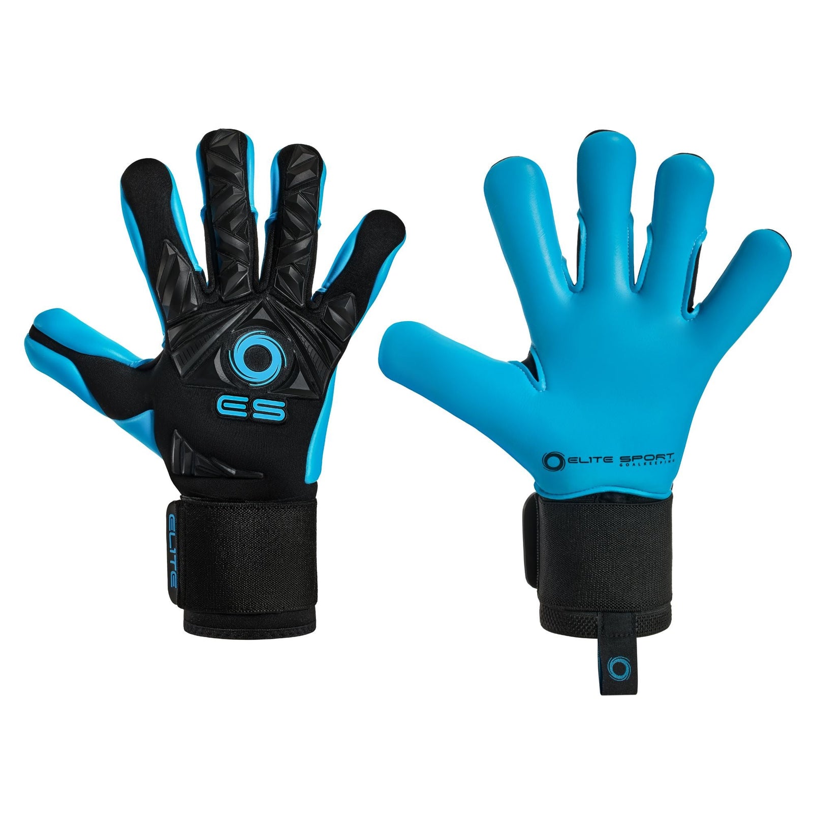 Elite Sport Revolution II Combi Black Goalkeeper Glove - 403-BAB-ELITE SPORT by Elite Sport | Available at Niky's Sports