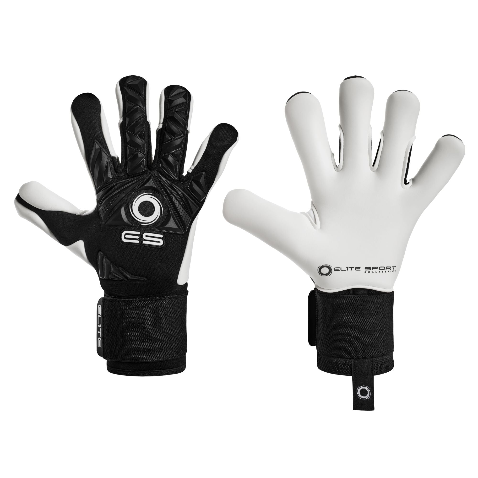 ELITE SPORT REVOLUTION II COMBI BLACK GOALKEEPER GLOVE