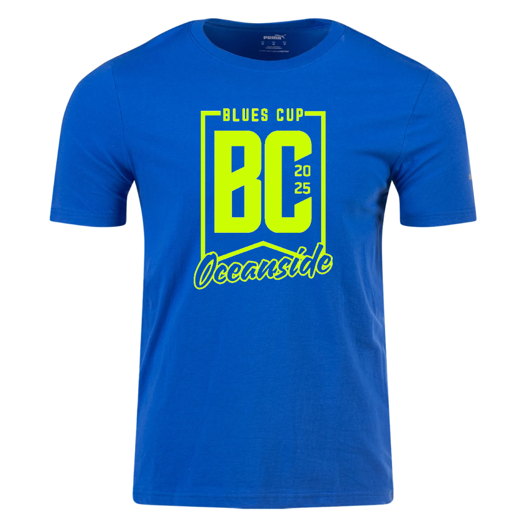 PUMA SC BLUES CUP 2025 UNITED TEE - 4 COLORS AVAILABLE -  by Niky's Sports | Available at Niky's Sports