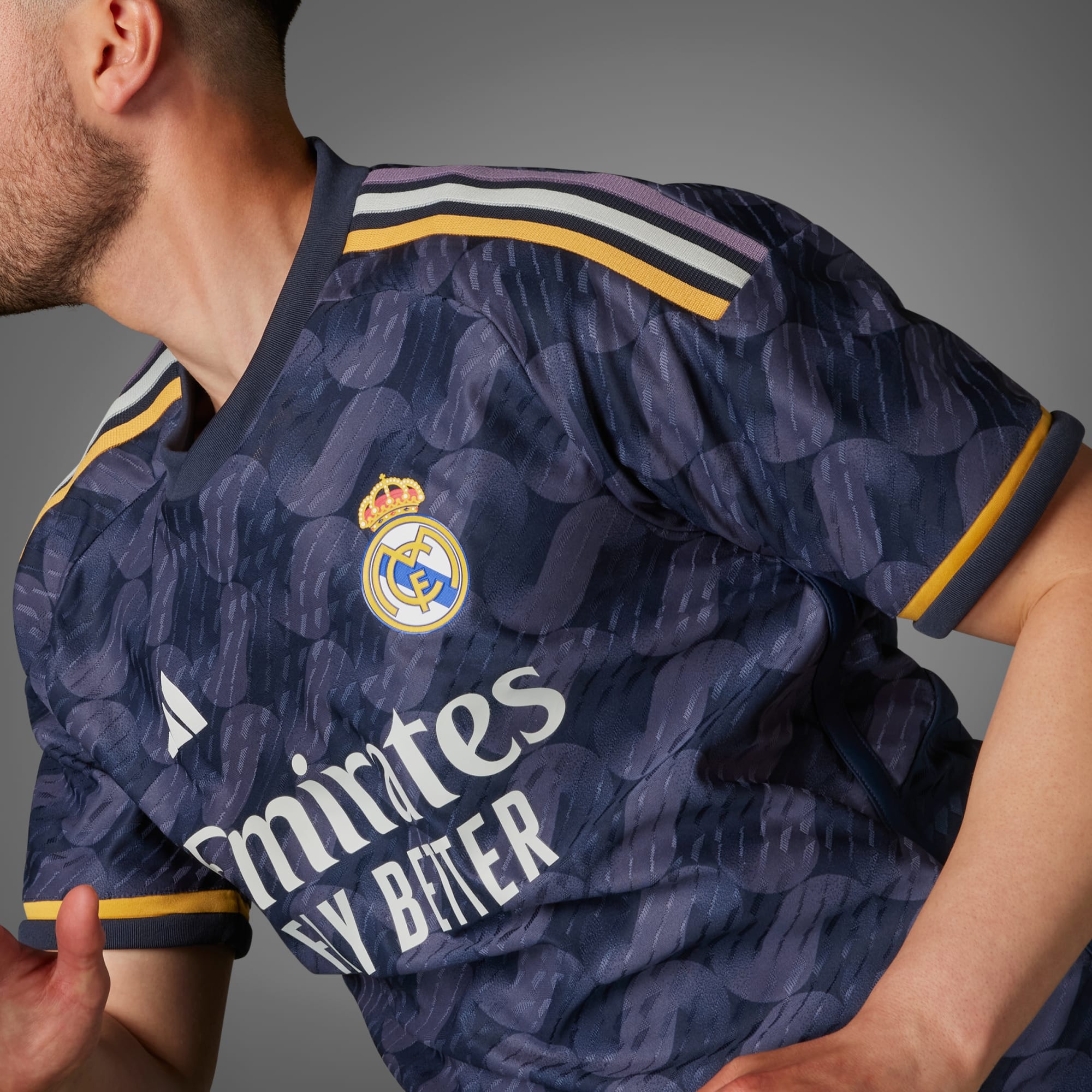 ADIDAS REAL MADRID 23/24 AWAY AUTHENTIC JERSEY