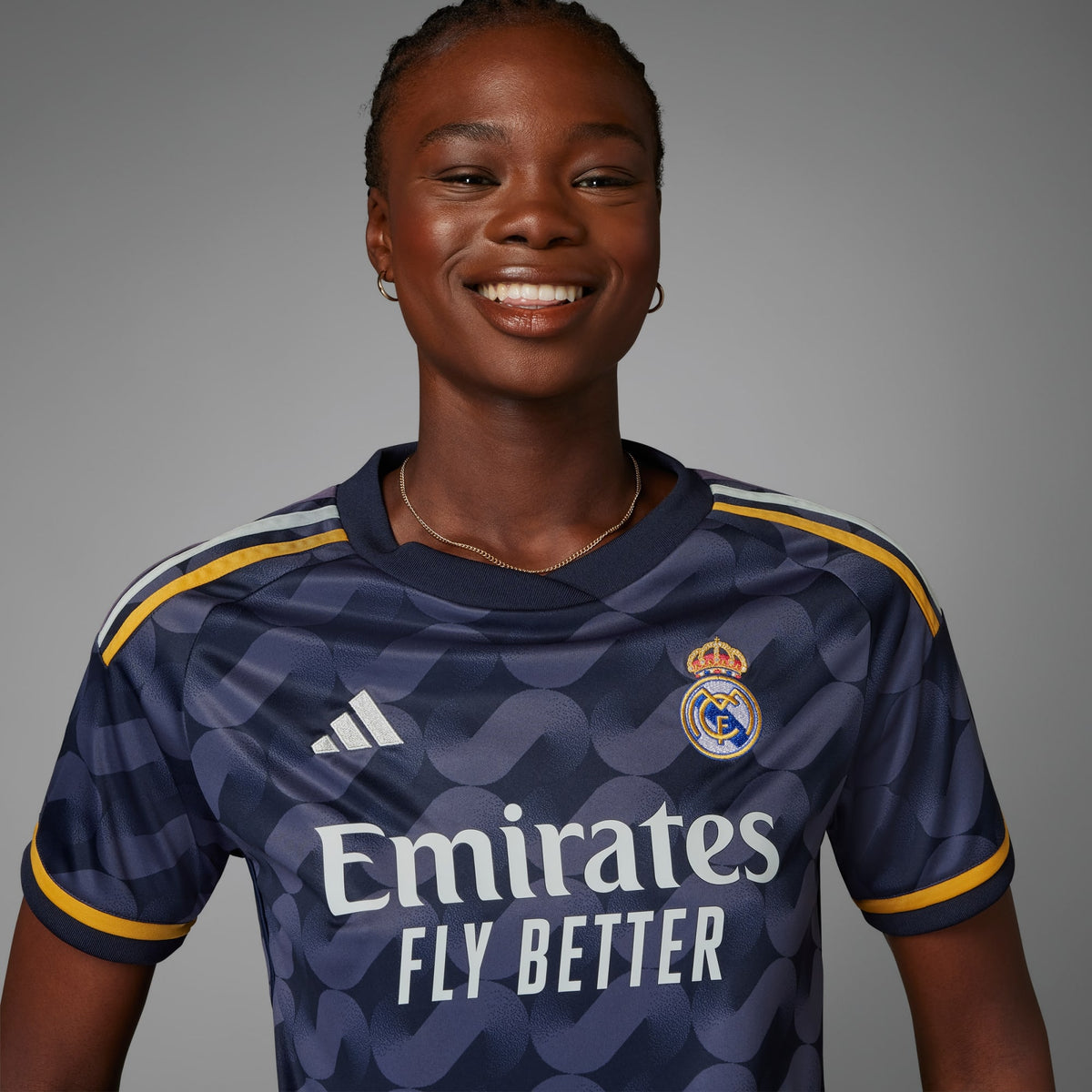 ADIDAS REAL MADRID WOMEN'S 23/24 AWAY JERSEY