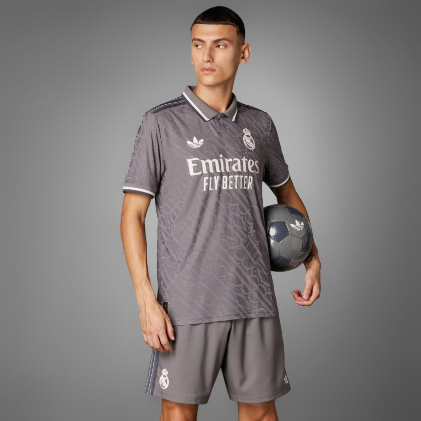 adidas Real Madrid Authentic Third Jersey 24 25 adidas soccer Real Madrid FC