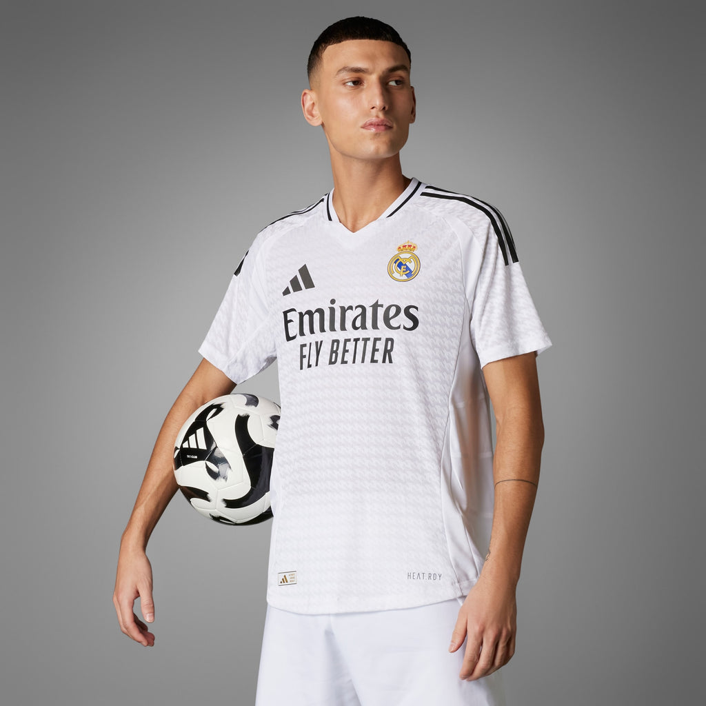 ADIDAS REAL MADRID 24/25 HOME AUTHENTIC JERSEY - IX8095-ADIDAS by adidas | Available at Niky's Sports