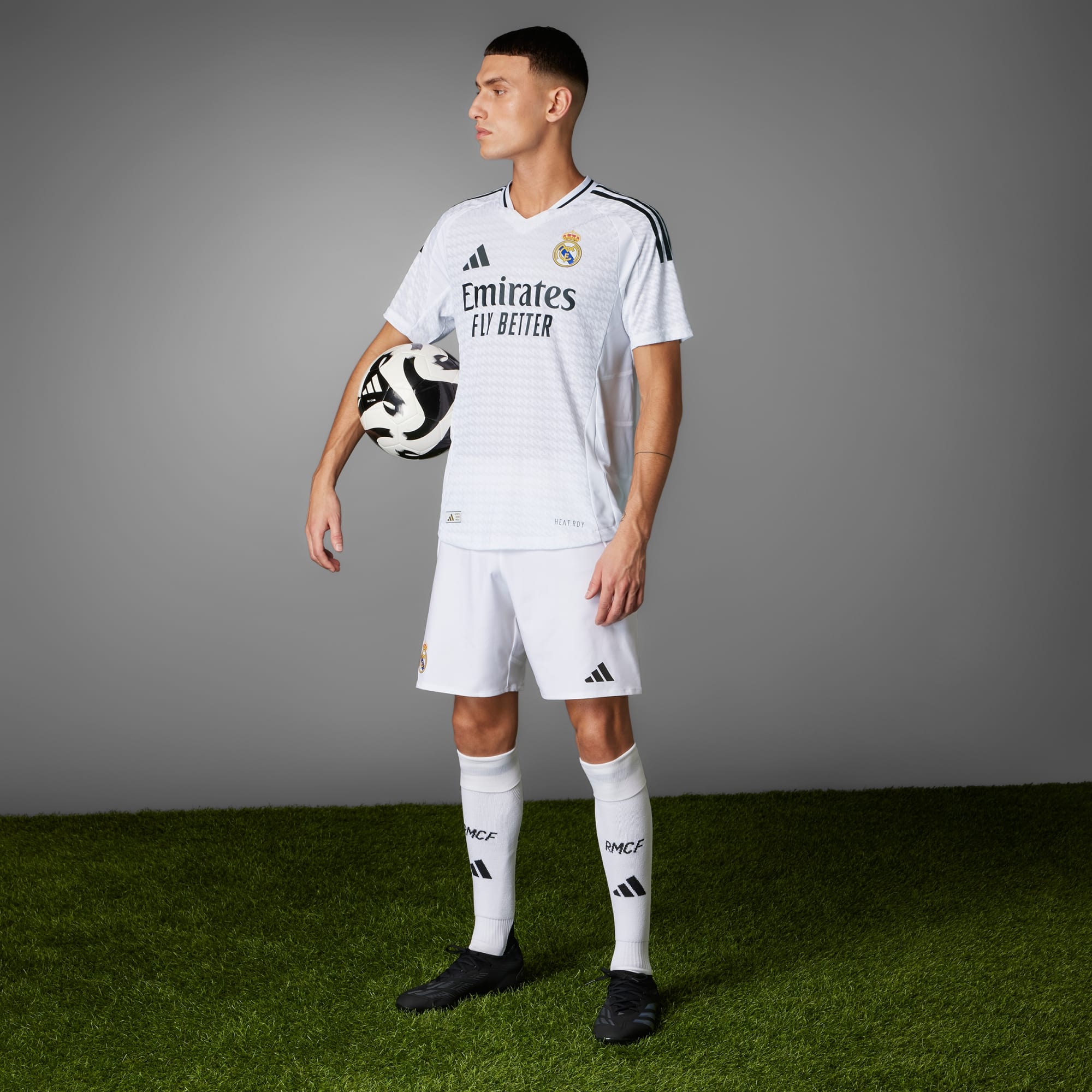 ADIDAS REAL MADRID 24/25 HOME AUTHENTIC JERSEY - IX8095-ADIDAS by adidas | Available at Niky's Sports