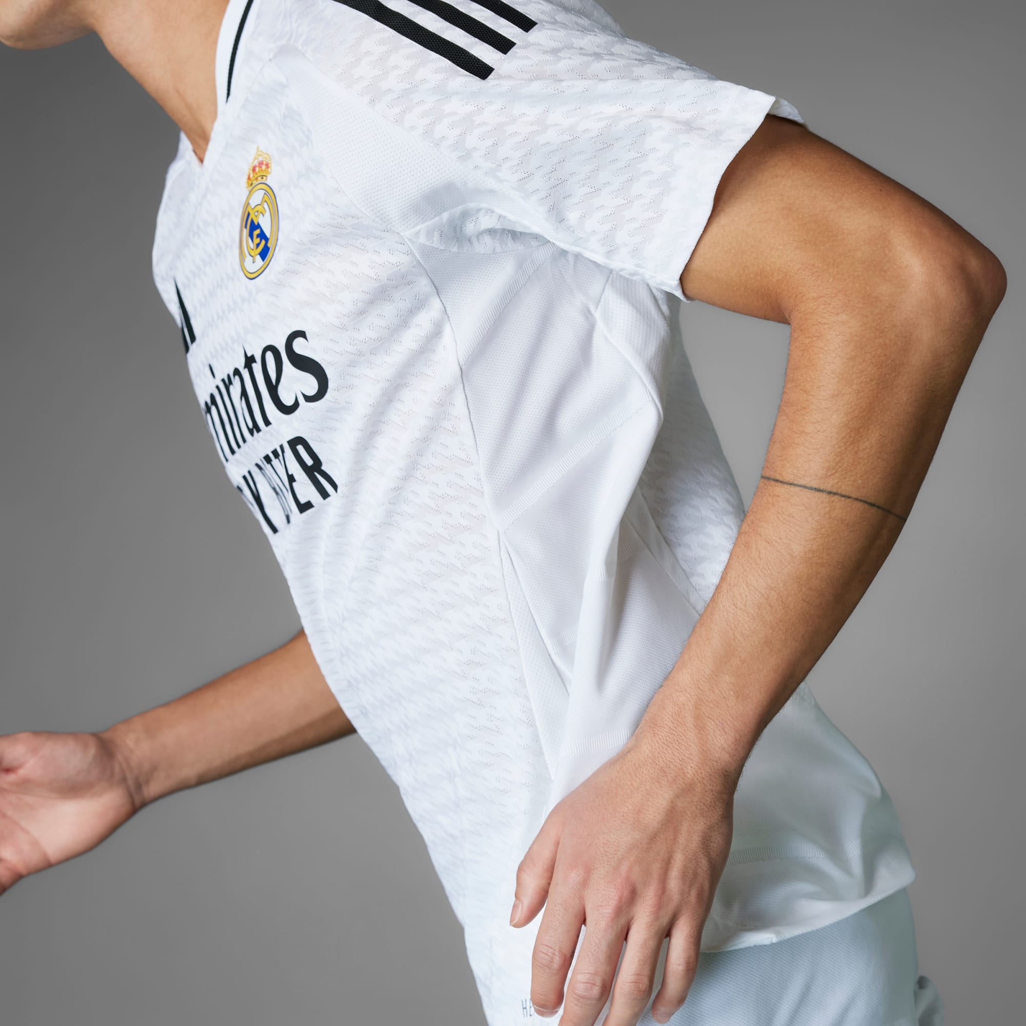 ADIDAS REAL MADRID 24/25 HOME AUTHENTIC JERSEY - IX8095-ADIDAS by adidas | Available at Niky's Sports