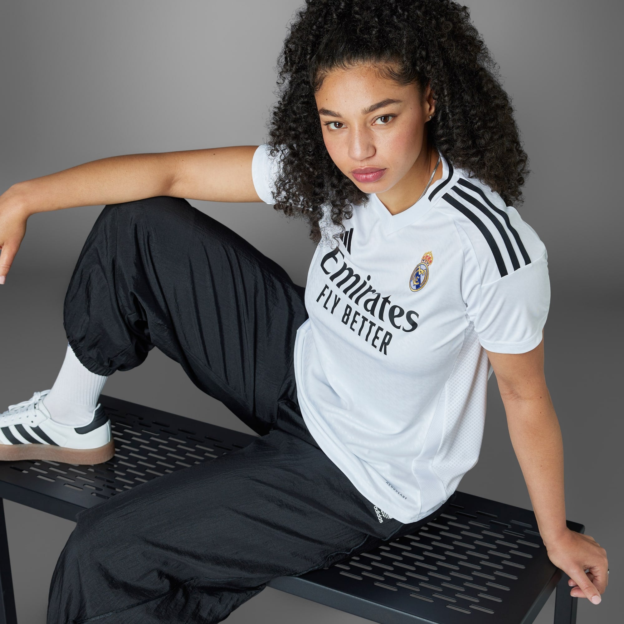 adidas REAL MADRID WOMEN'S 24/25 HOME JERSEY - IT5182-ADIDAS by adidas | Available at Niky's Sports