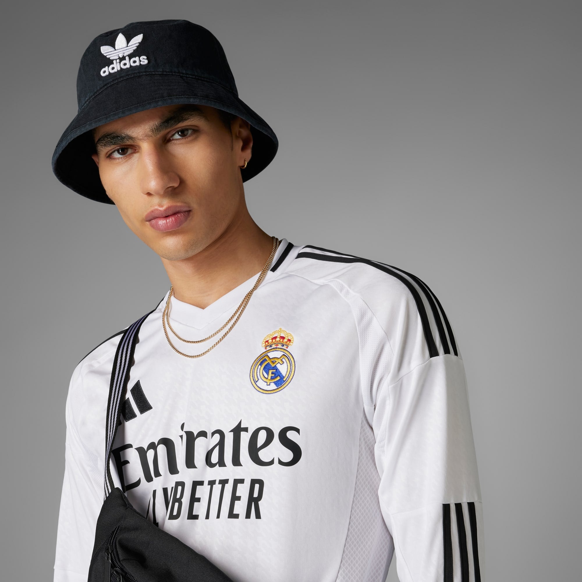 ADIDAS Real Madrid 24/25 Home LONG SLEEVE JERSEY