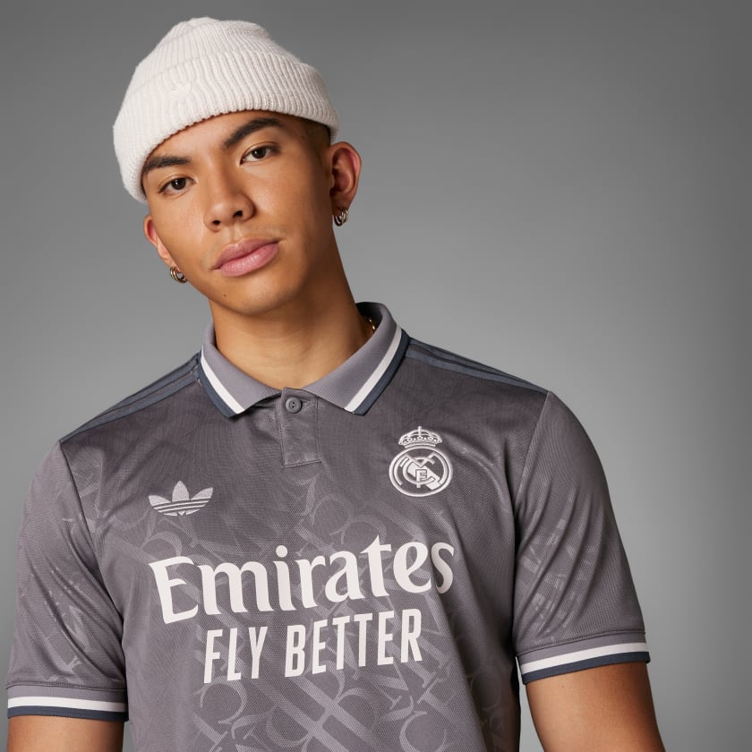 adidas Real Madrid Third Jersey 2024-25 | adidas soccer | Real