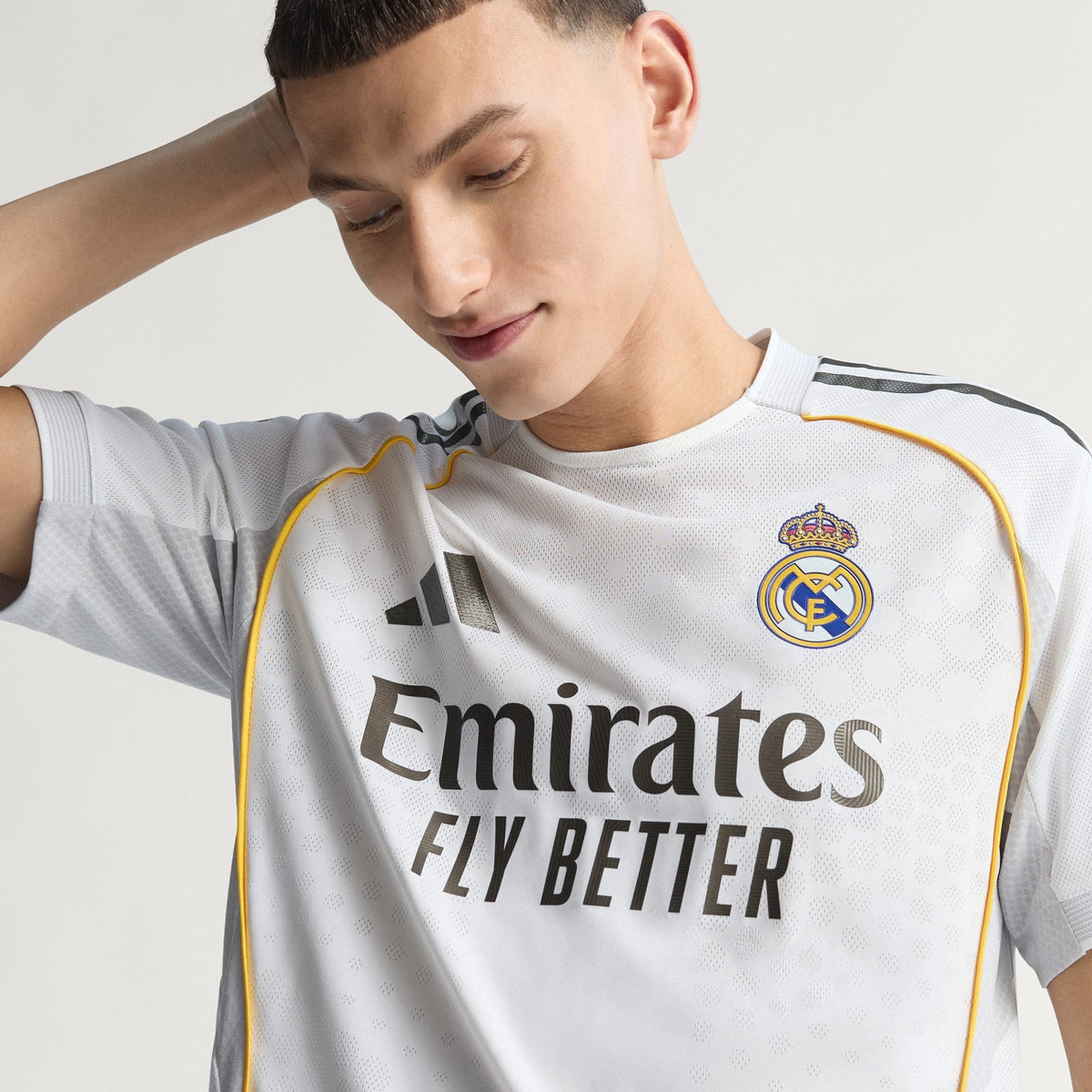 adidas Real Madrid 25/26 Home Authentic Jersey - JV5918-ADIDAS by adidas | Available at Niky's Sports