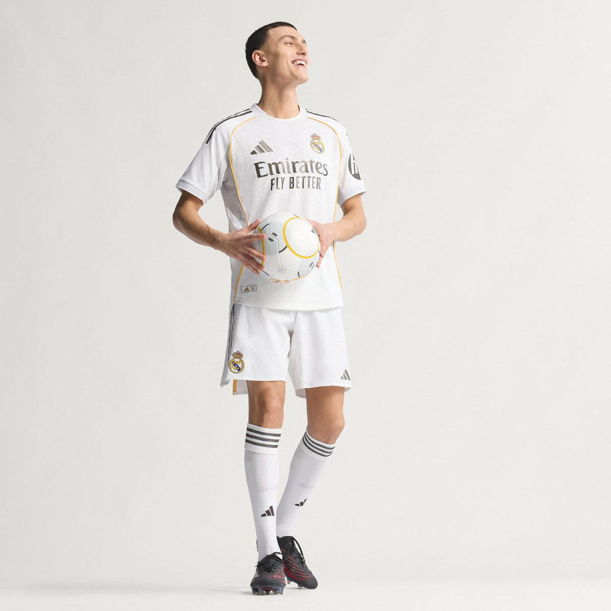 adidas Real Madrid 25/26 Home Authentic Jersey - JV5918-ADIDAS by adidas | Available at Niky's Sports