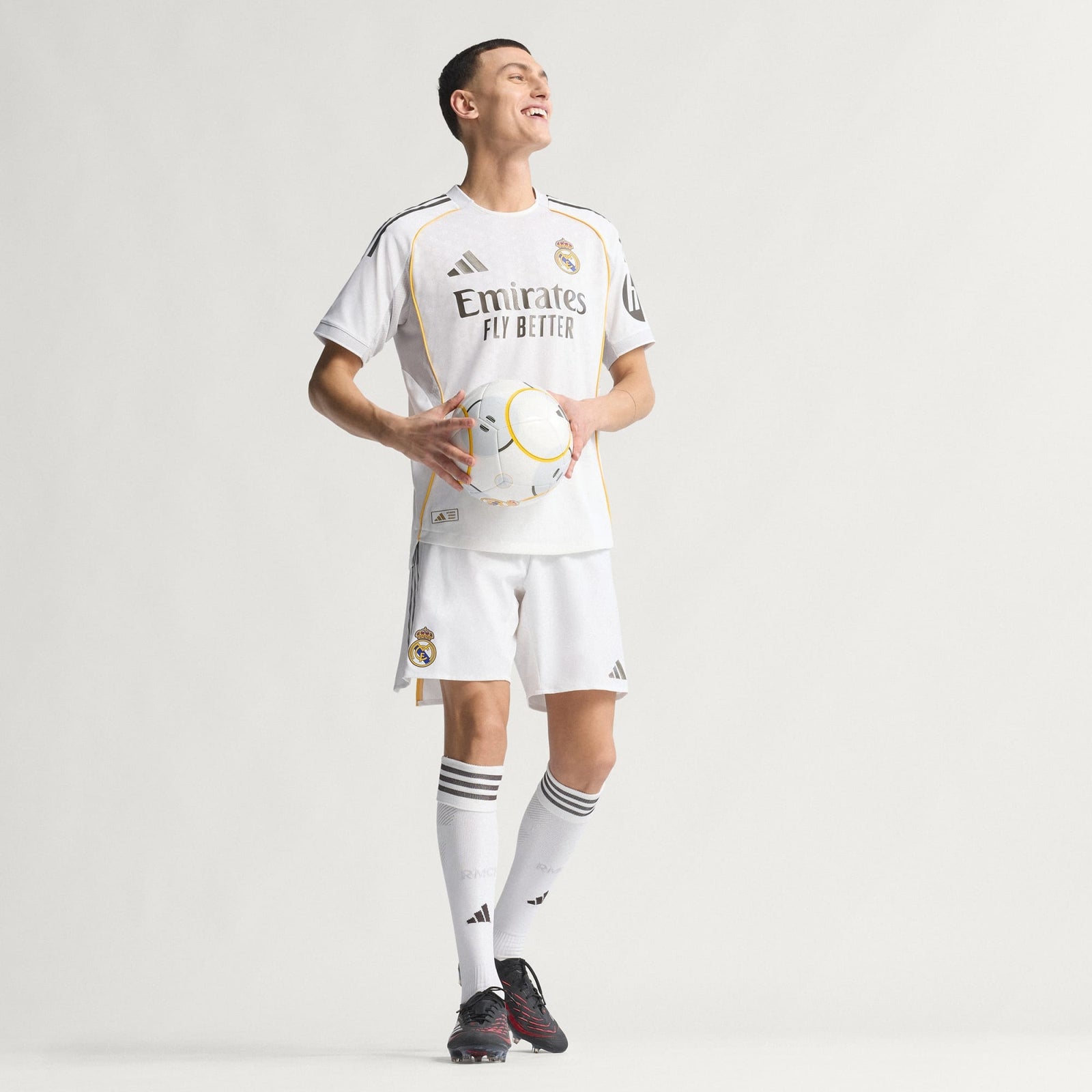 adidas Real Madrid 25/26 Home Authentic Jersey - JV5918-ADIDAS by adidas | Available at Niky's Sports
