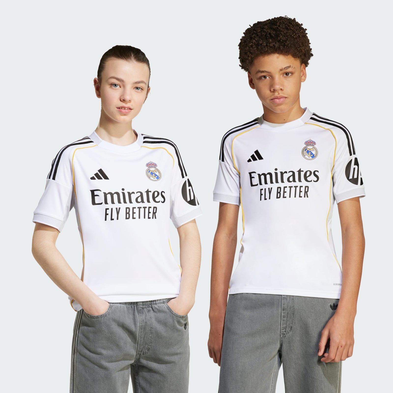 ウェア adidas Real Madrid 2009-10 Home No.7RAUL 2009-10 Real Madrid Home Shirt - 8/10 - (XL.Boys)