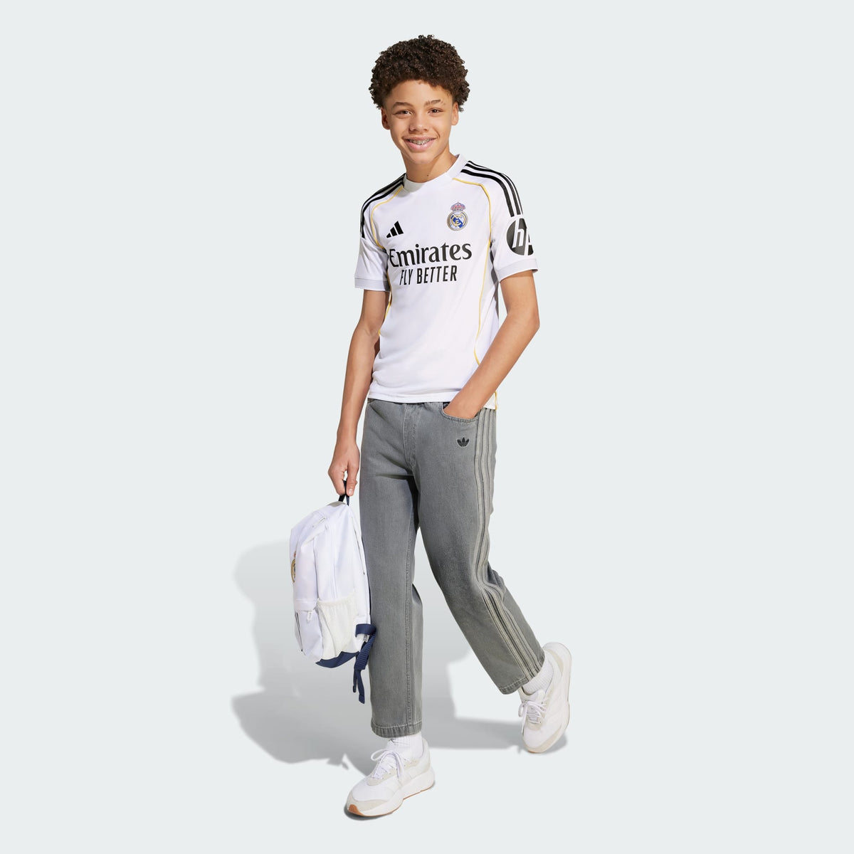 adidas Real Madrid 25/26 Home Jersey Kids - JN8887-ADIDAS by adidas | Available at Niky's Sports