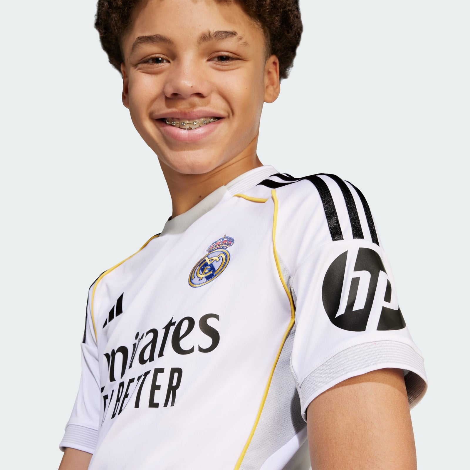 adidas Real Madrid 25/26 Home Jersey Kids - JN8887-ADIDAS by adidas | Available at Niky's Sports