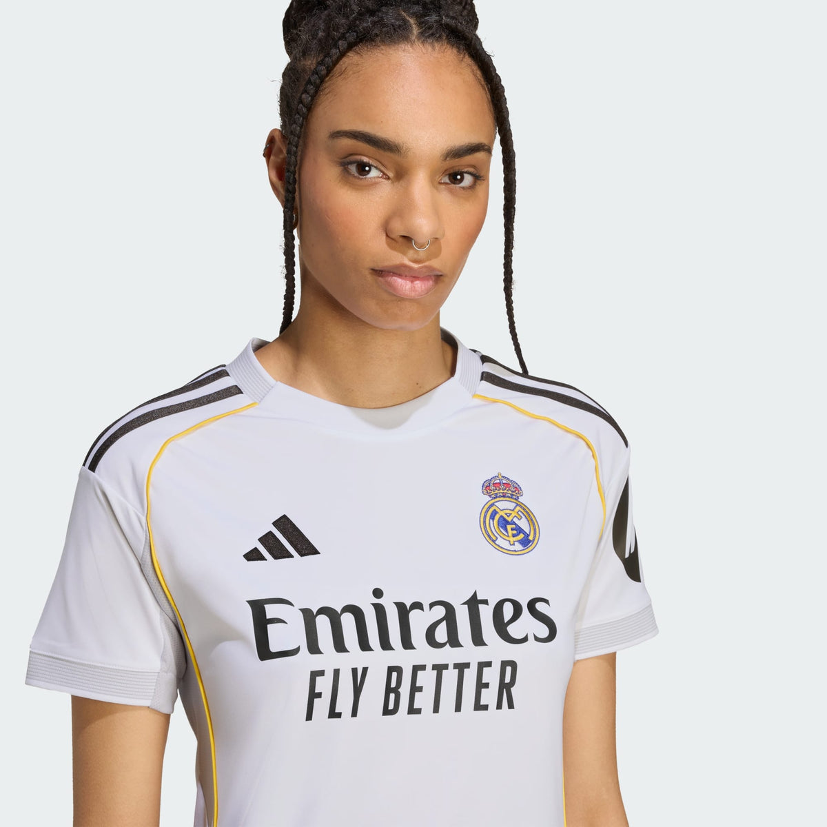 adidas Real Madrid 25/26 Home Jersey Women's - JN8869-ADIDAS by adidas | Available at Niky's Sports