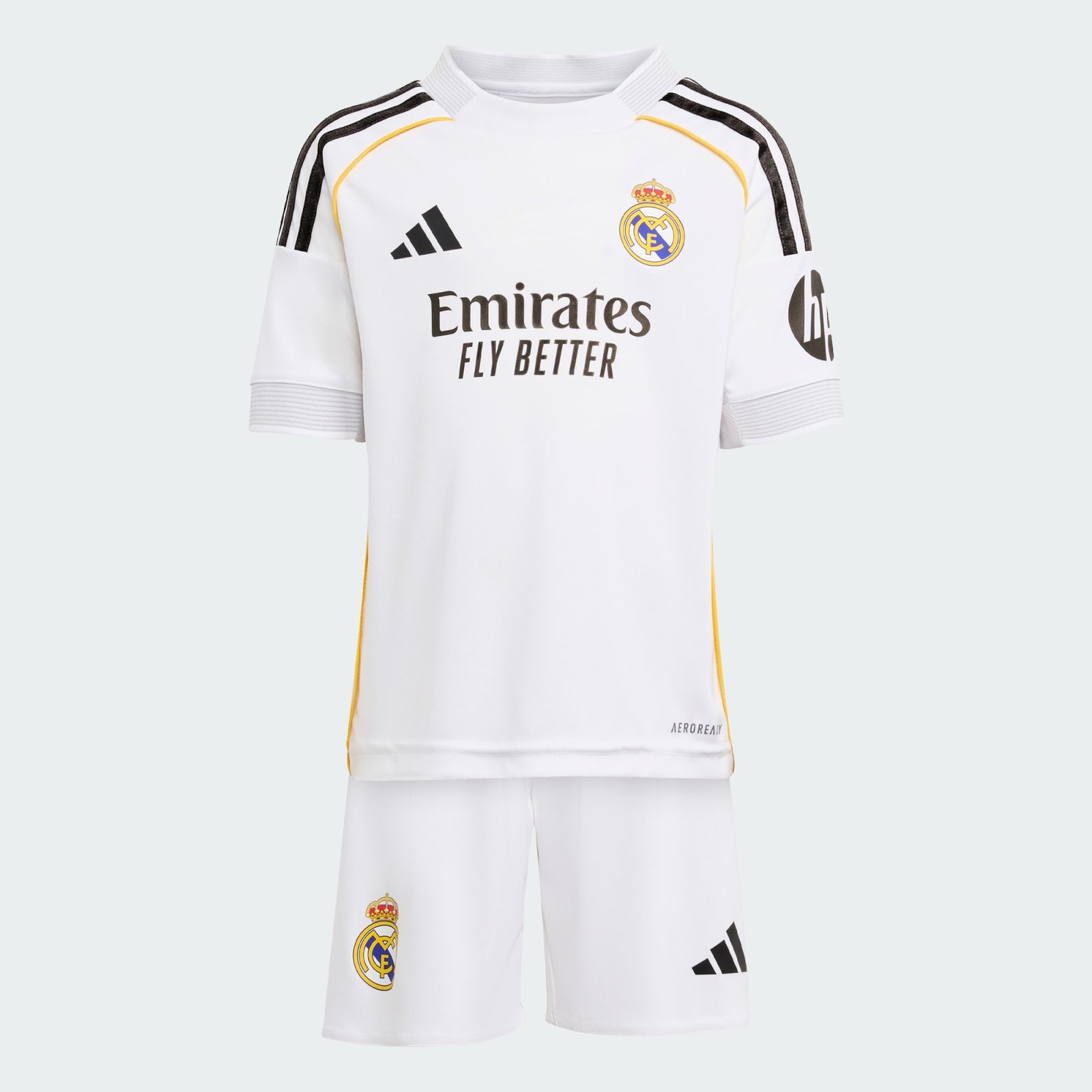adidas Real Madrid 25/26 Home Mini Kit Kids - JN8870-ADIDAS by adidas | Available at Niky's Sports