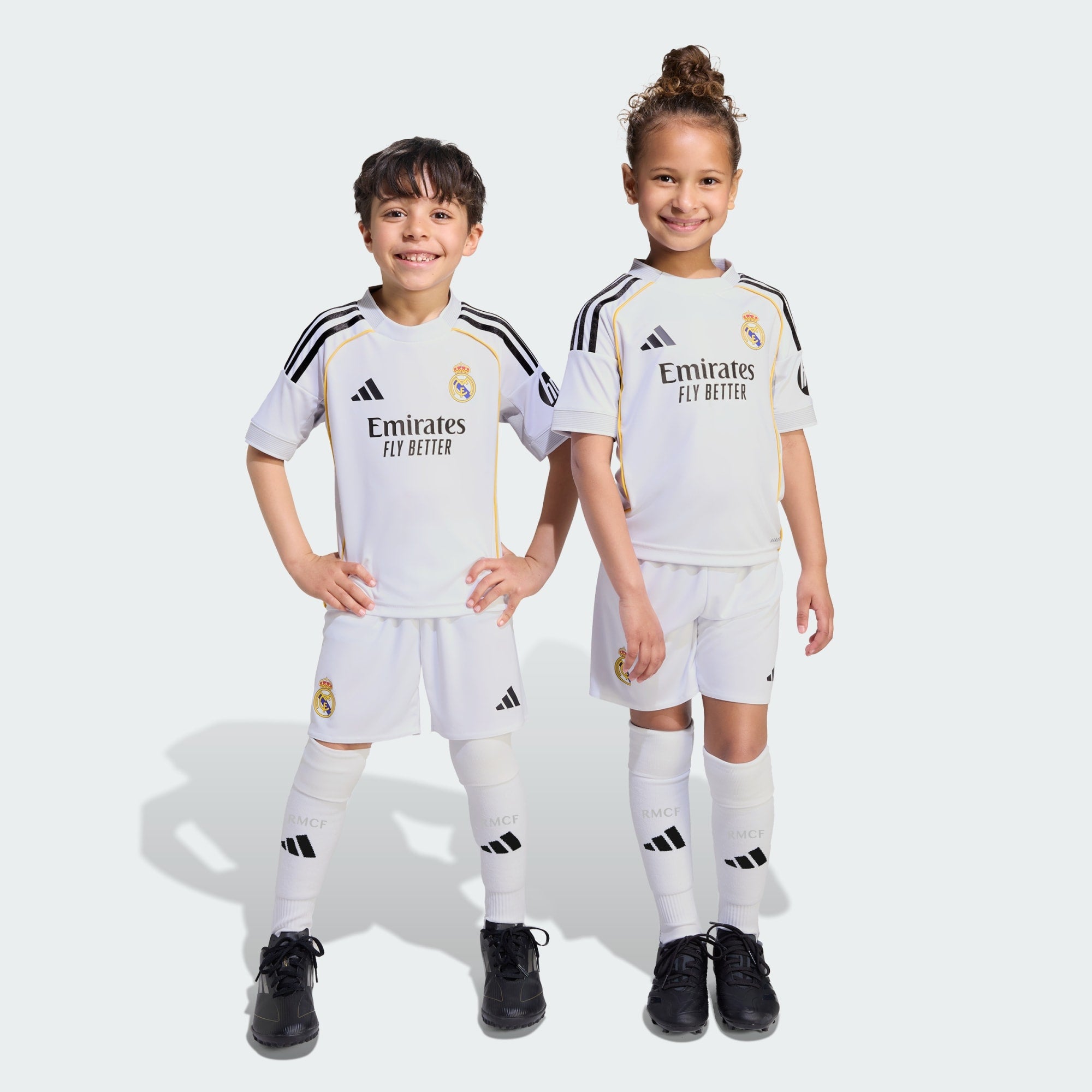 adidas Real Madrid 25/26 Home Mini Kit Kids - JN8870-ADIDAS by adidas | Available at Niky's Sports