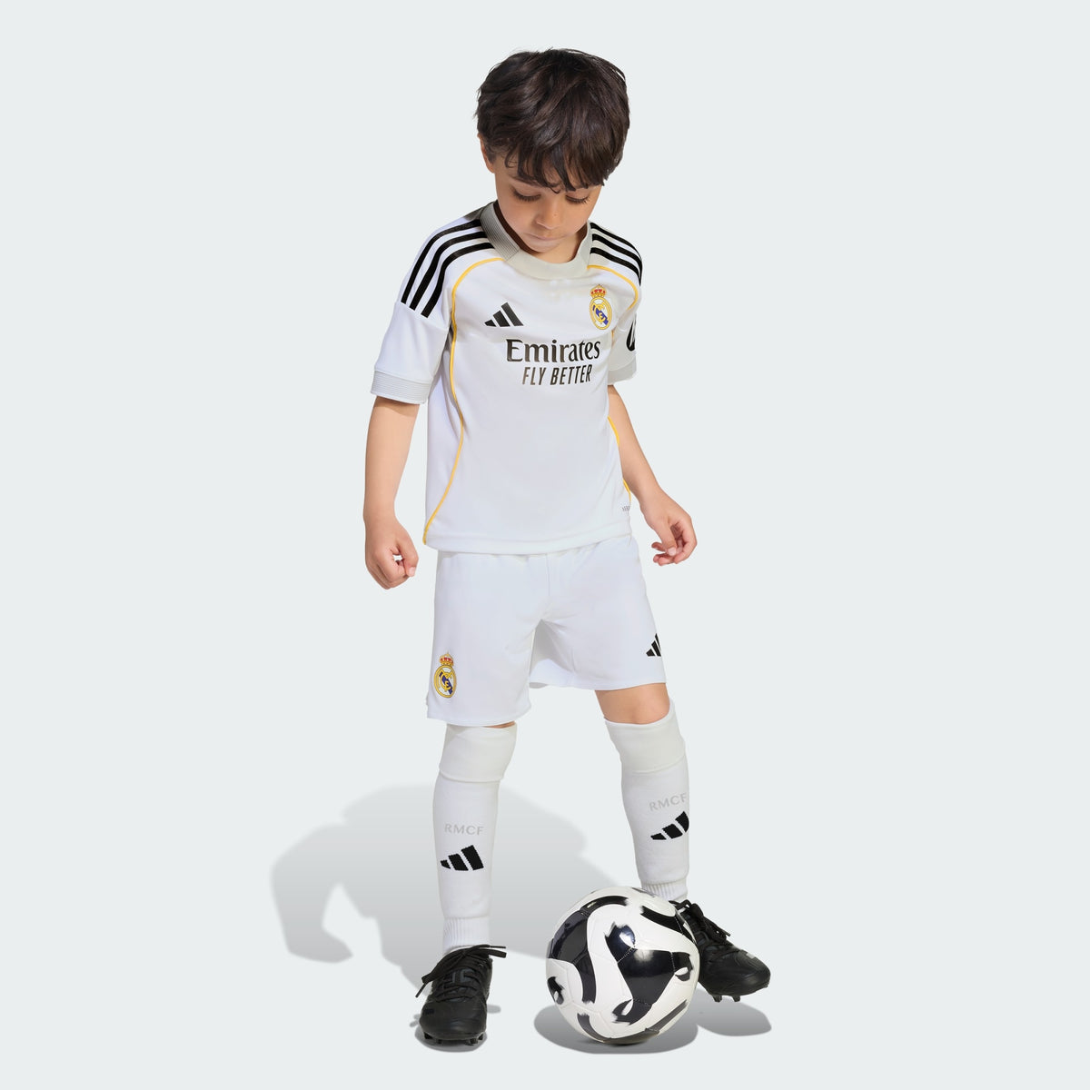 adidas Real Madrid 25/26 Home Mini Kit Kids - JN8870-ADIDAS by adidas | Available at Niky's Sports