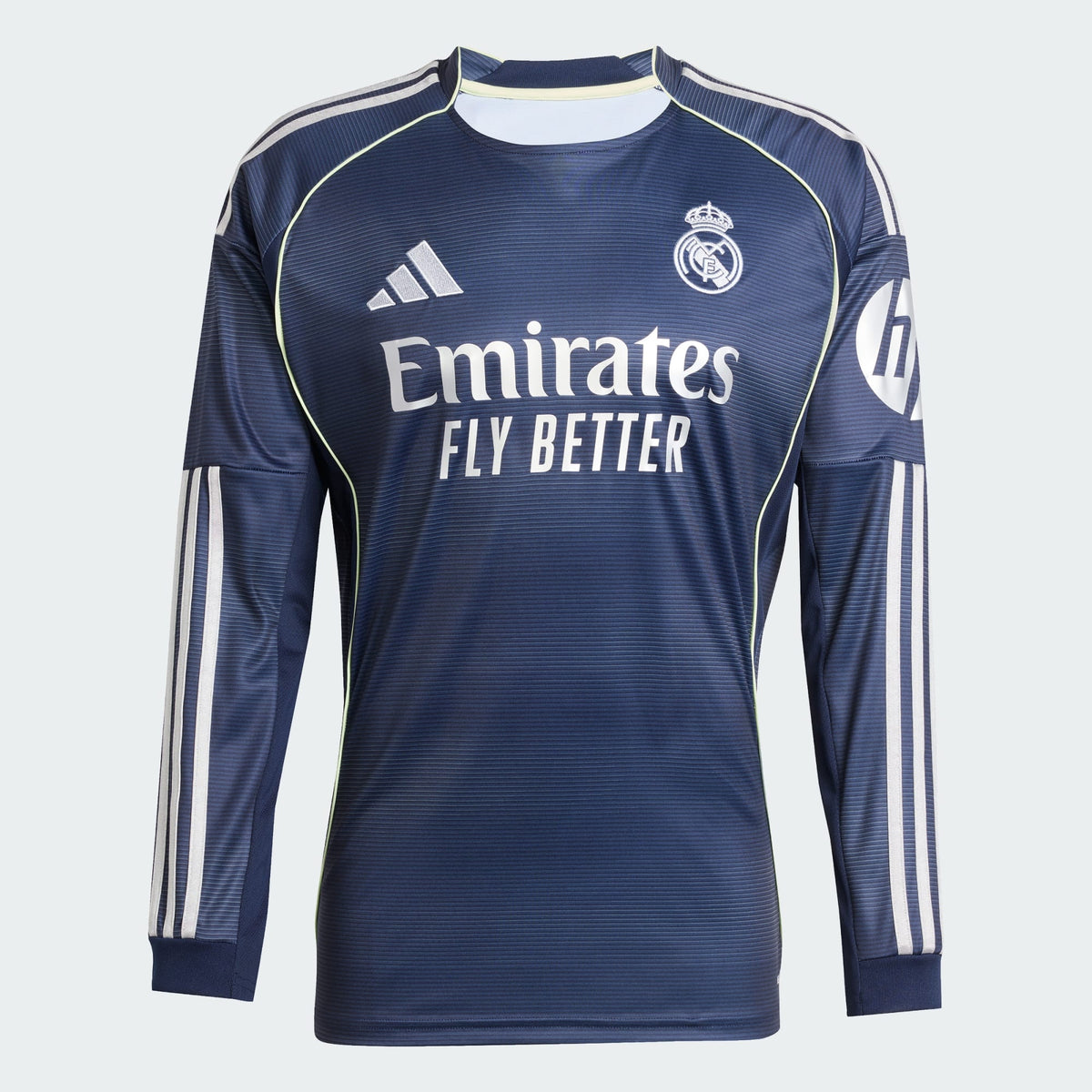 adidas Real Madrid 25/26 Long Sleeve Away Jersey - JP3939-ADIDAS by adidas | Available at Niky's Sports
