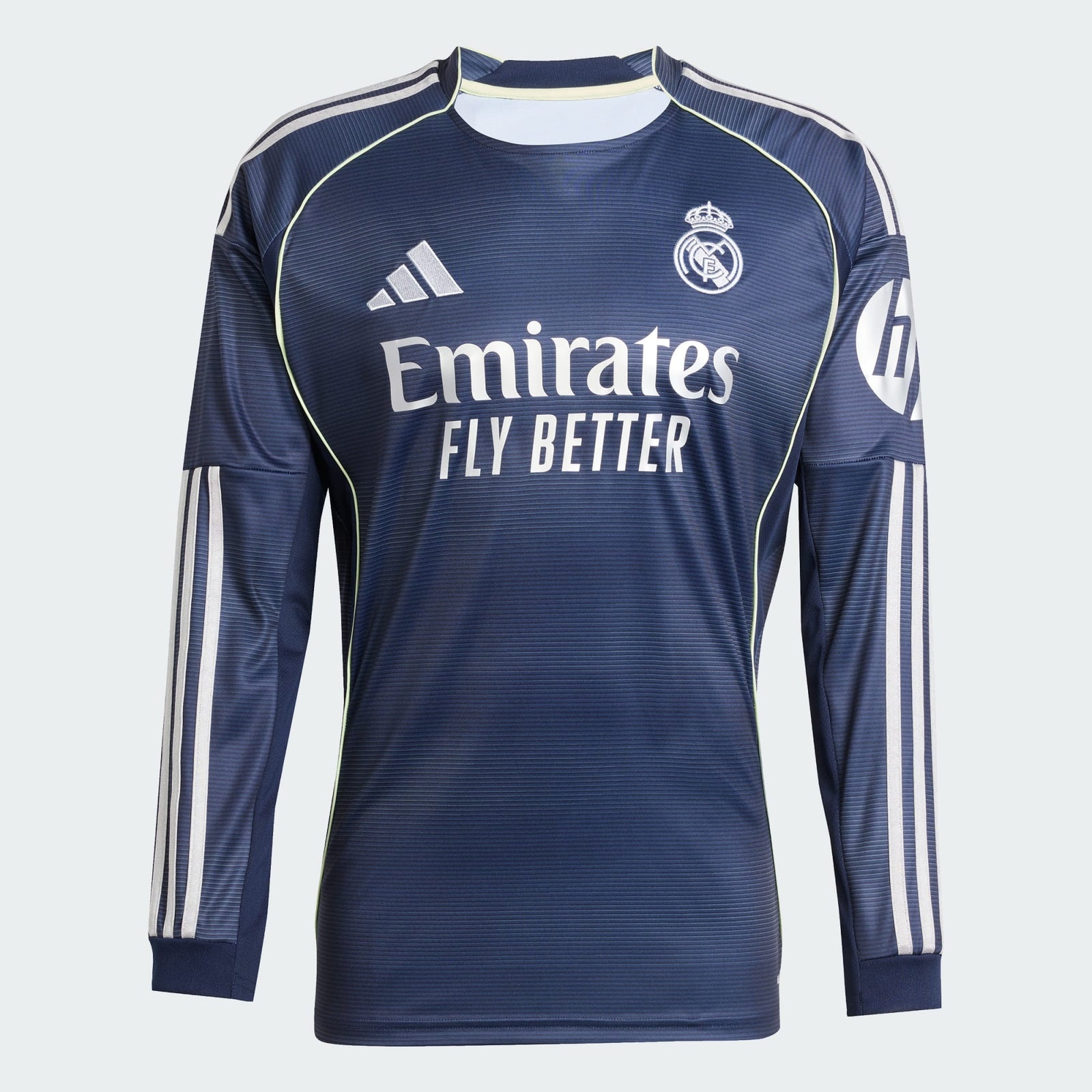 adidas Real Madrid 25/26 Long Sleeve Away Jersey - JP3939-ADIDAS by adidas | Available at Niky's Sports