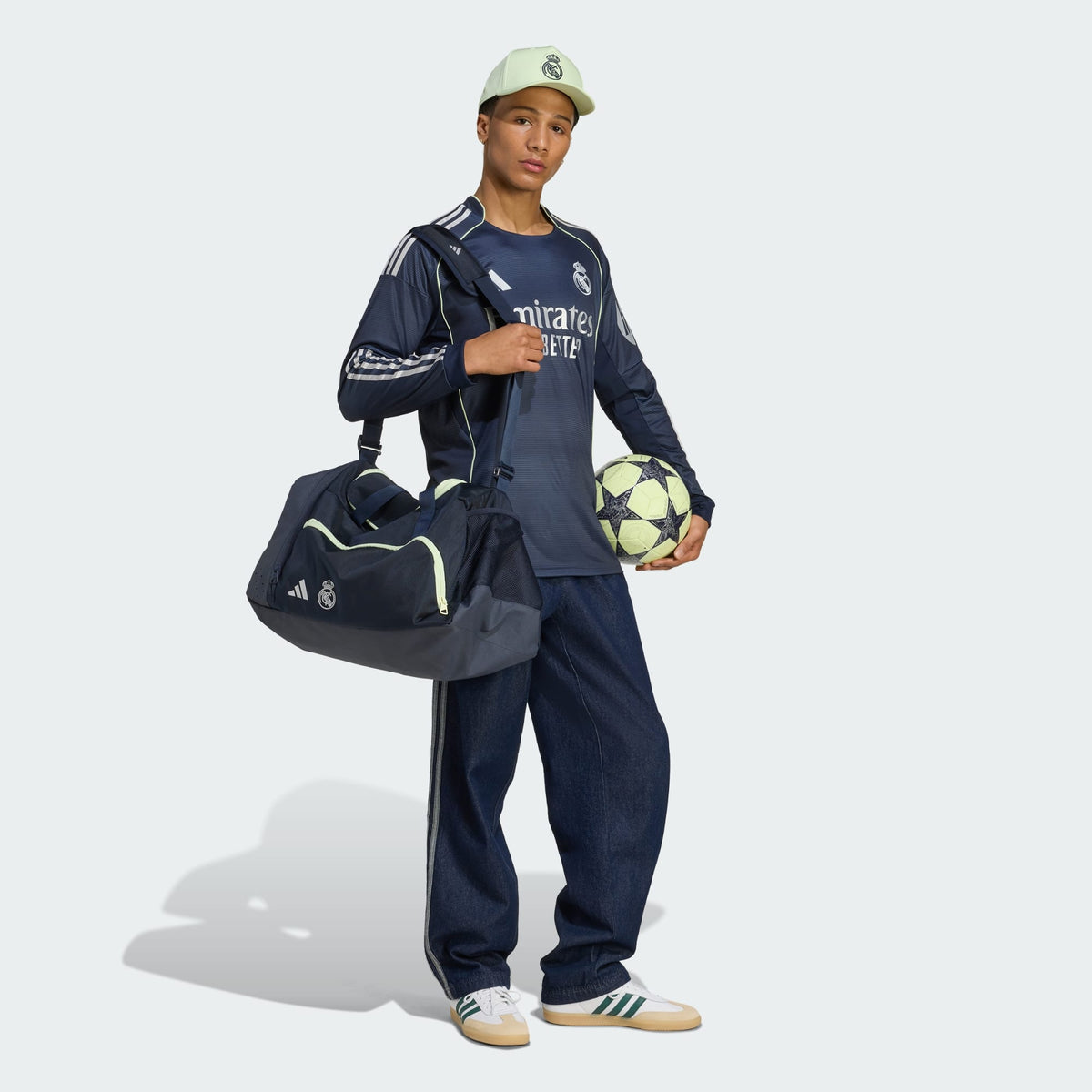 adidas Real Madrid 25/26 Long Sleeve Away Jersey - JP3939-ADIDAS by adidas | Available at Niky's Sports