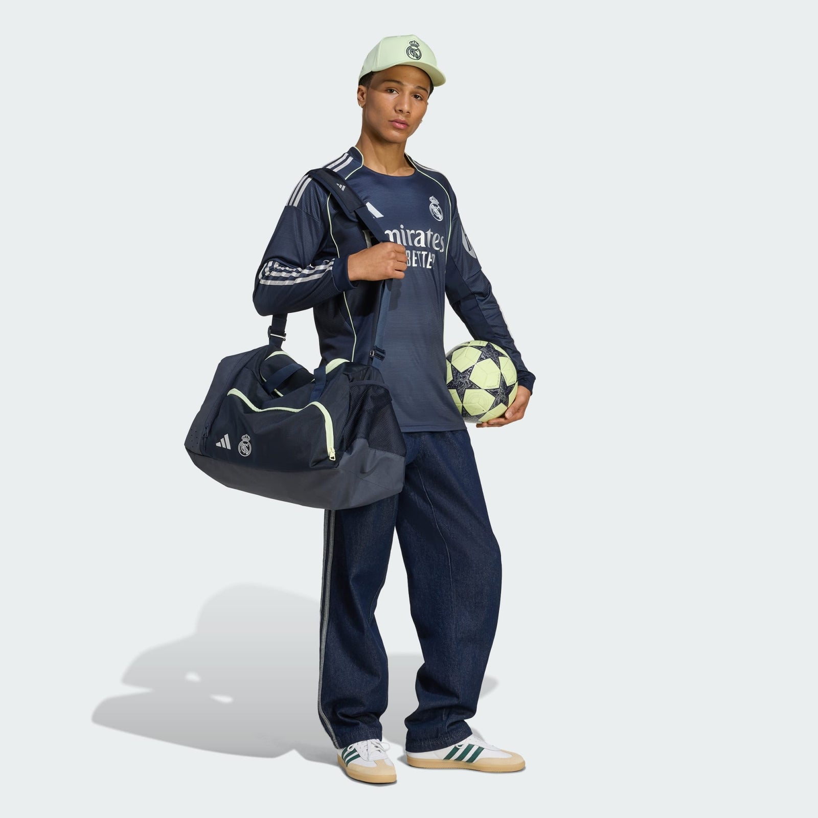 adidas Real Madrid 25/26 Long Sleeve Away Jersey - JP3939-ADIDAS by adidas | Available at Niky's Sports