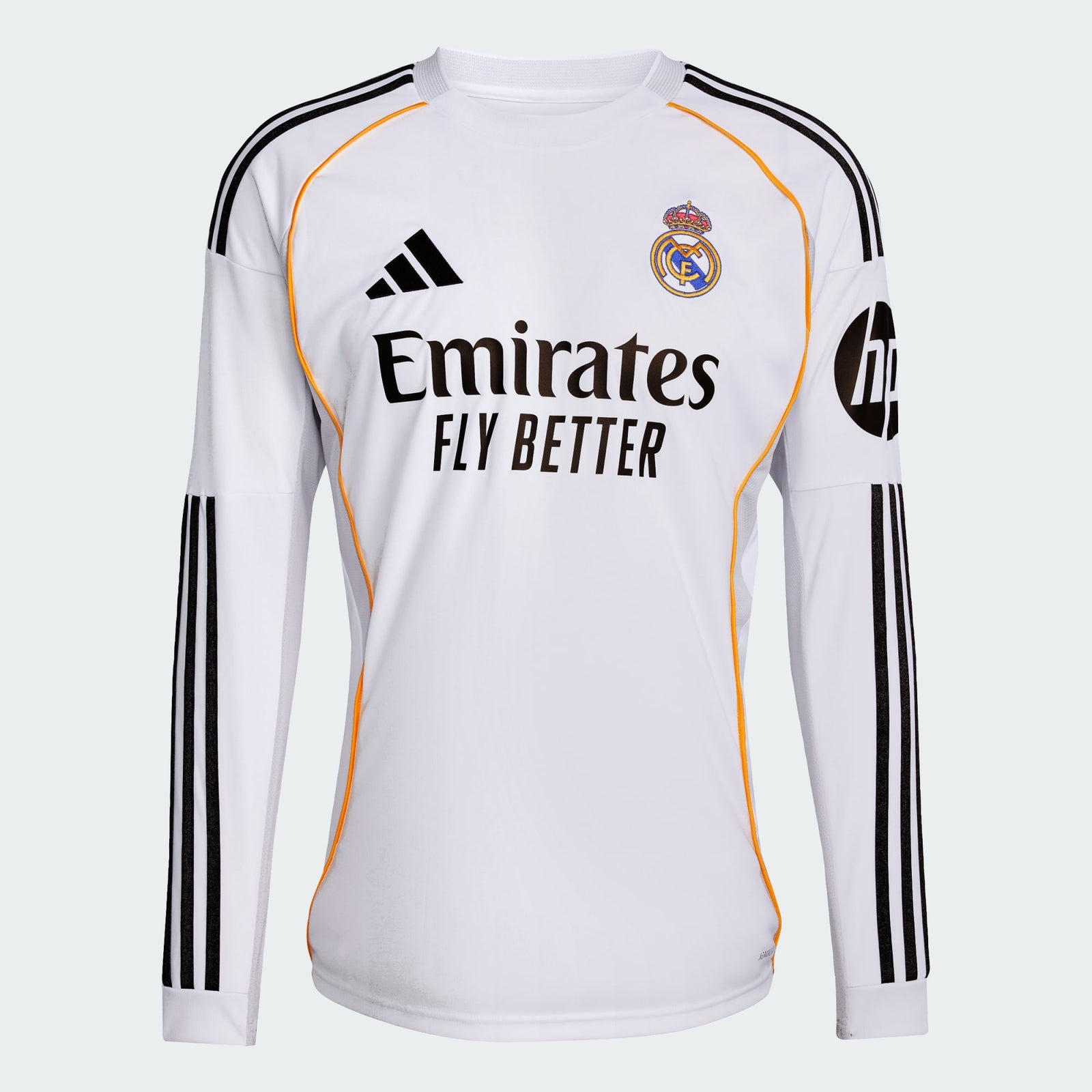 adidas Real Madrid 25/26 Long Sleeve Home Jersey - JN8884-ADIDAS by adidas | Available at Niky's Sports