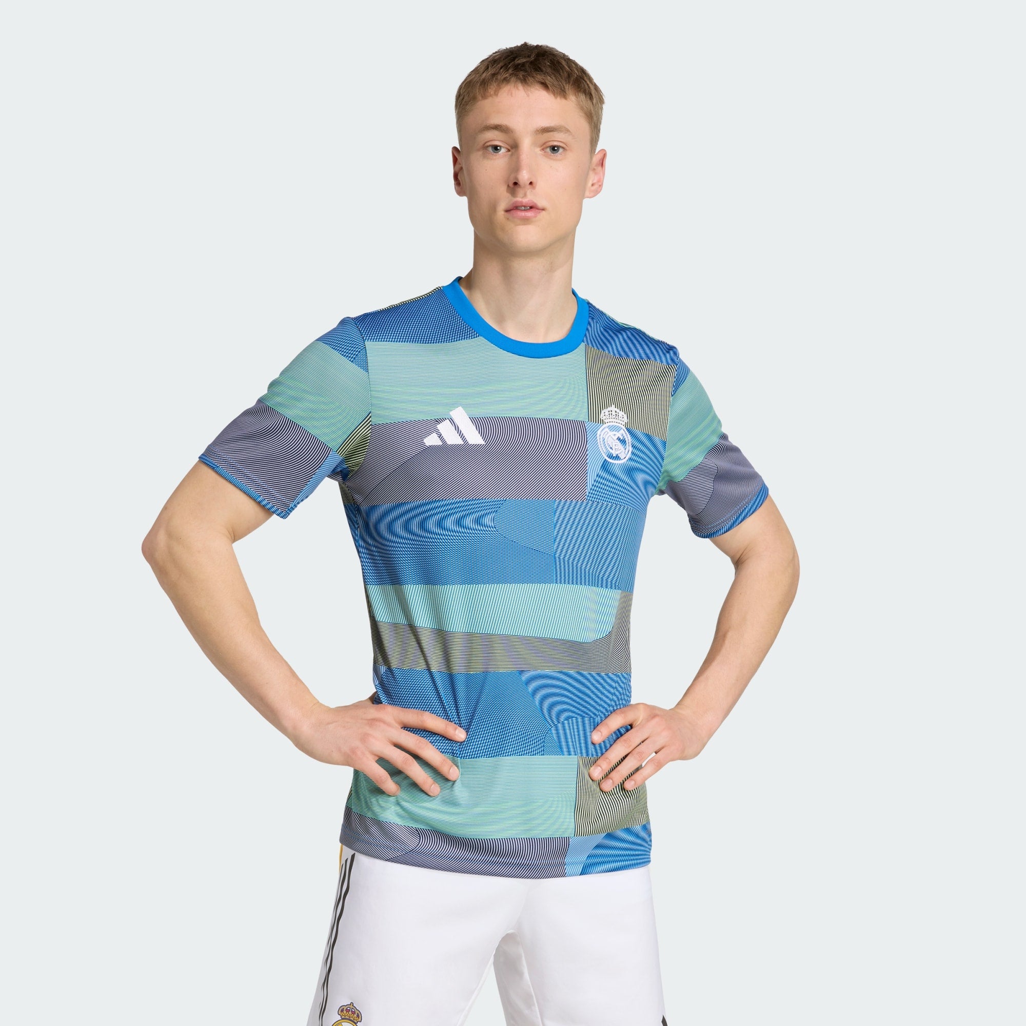 adidas Real Madrid 25/26 Pre-Match Jersey - JP4155-ADIDAS by adidas | Available at Niky's Sports