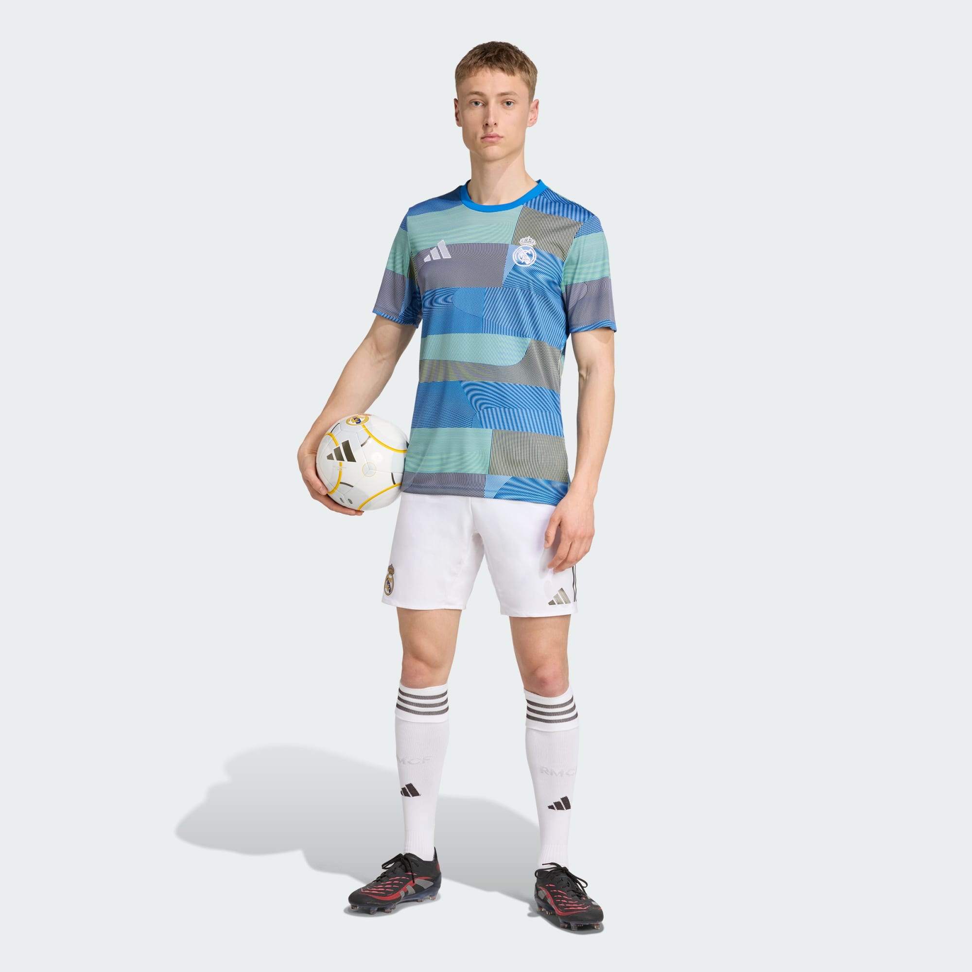 adidas Real Madrid 25/26 Pre-Match Jersey - JP4155-ADIDAS by adidas | Available at Niky's Sports