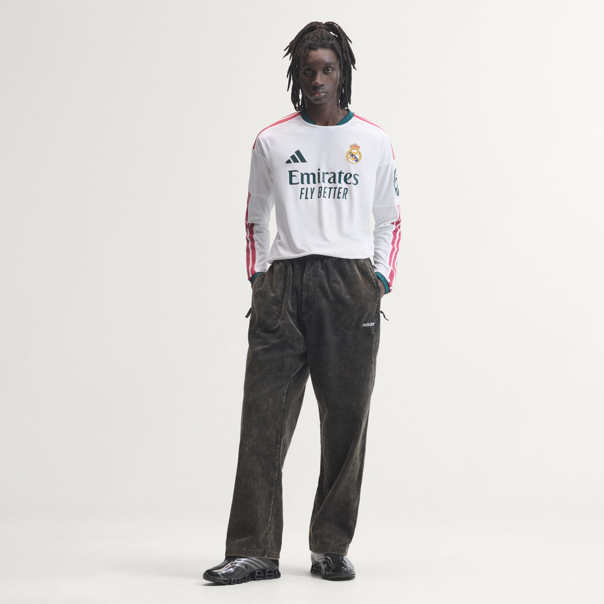 adidas Real Madrid 26/27 Home Authentic Jersey Long Sleeve