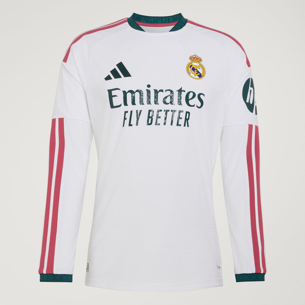 adidas Real Madrid 26/27 Home Authentic Jersey Long Sleeve