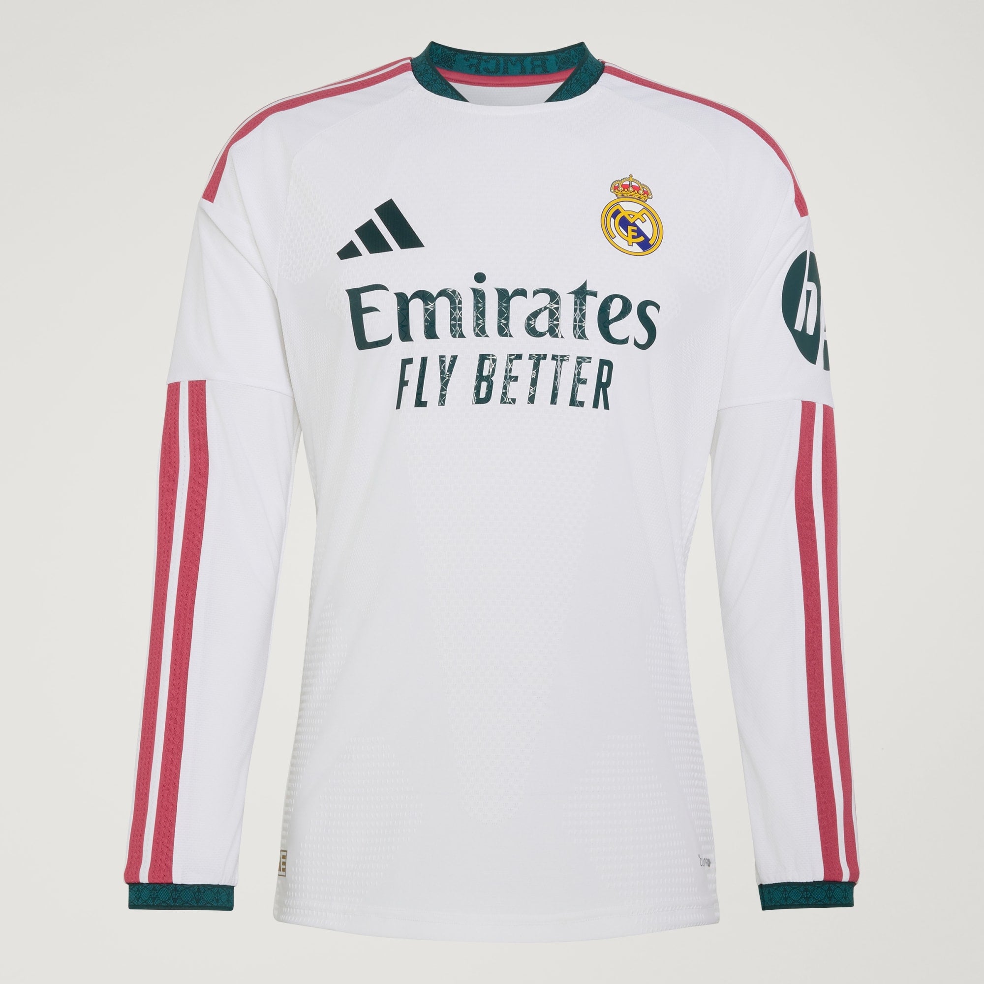 adidas Real Madrid 26/27 Home Authentic Jersey Long Sleeve