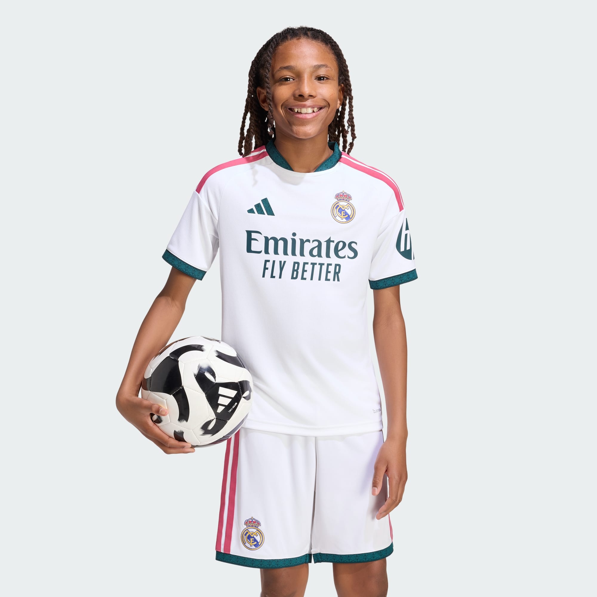 adidas Real Madrid 26/27 Home Jersey Kids - KC3993-ADIDAS by adidas | Available at Niky's Sports